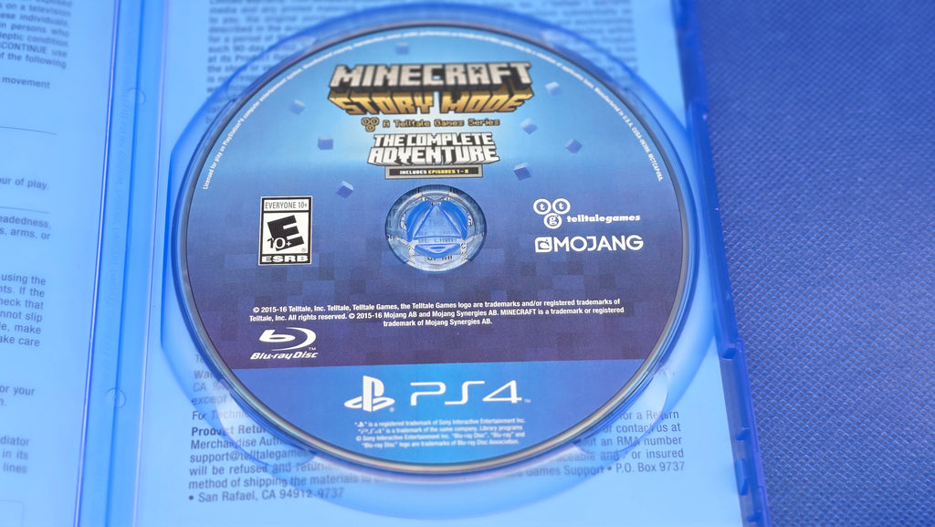 PS4  -  Minecraft Story Mode: The Complete Adventure  -  #788