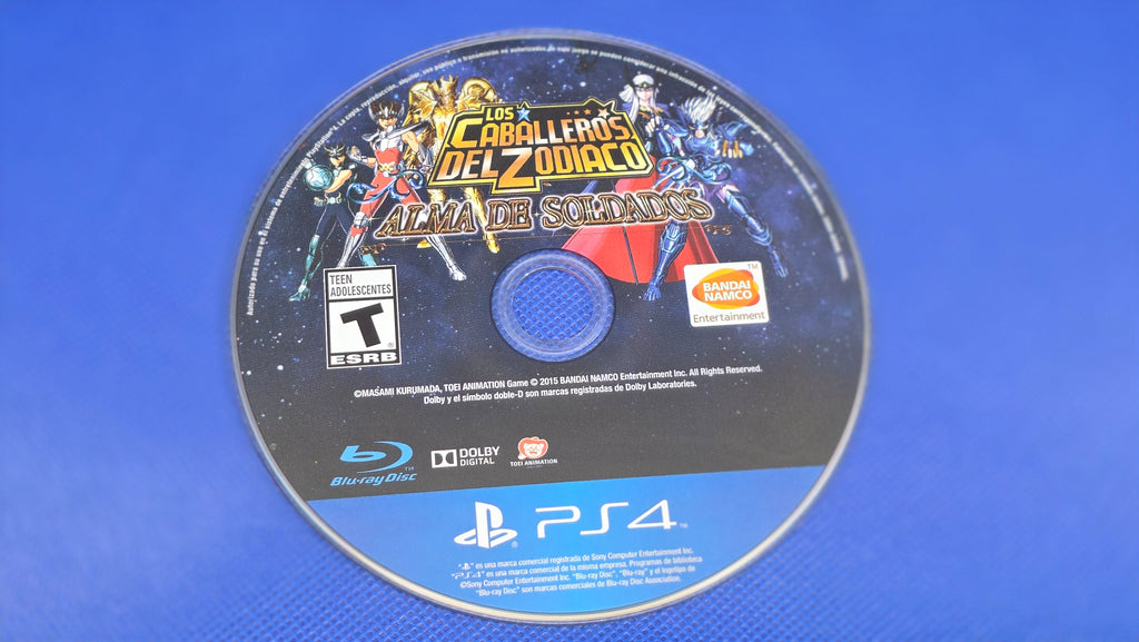 PS4  -  Los Caballeros Del Zodiaco: Alma De Soldados -  #794
