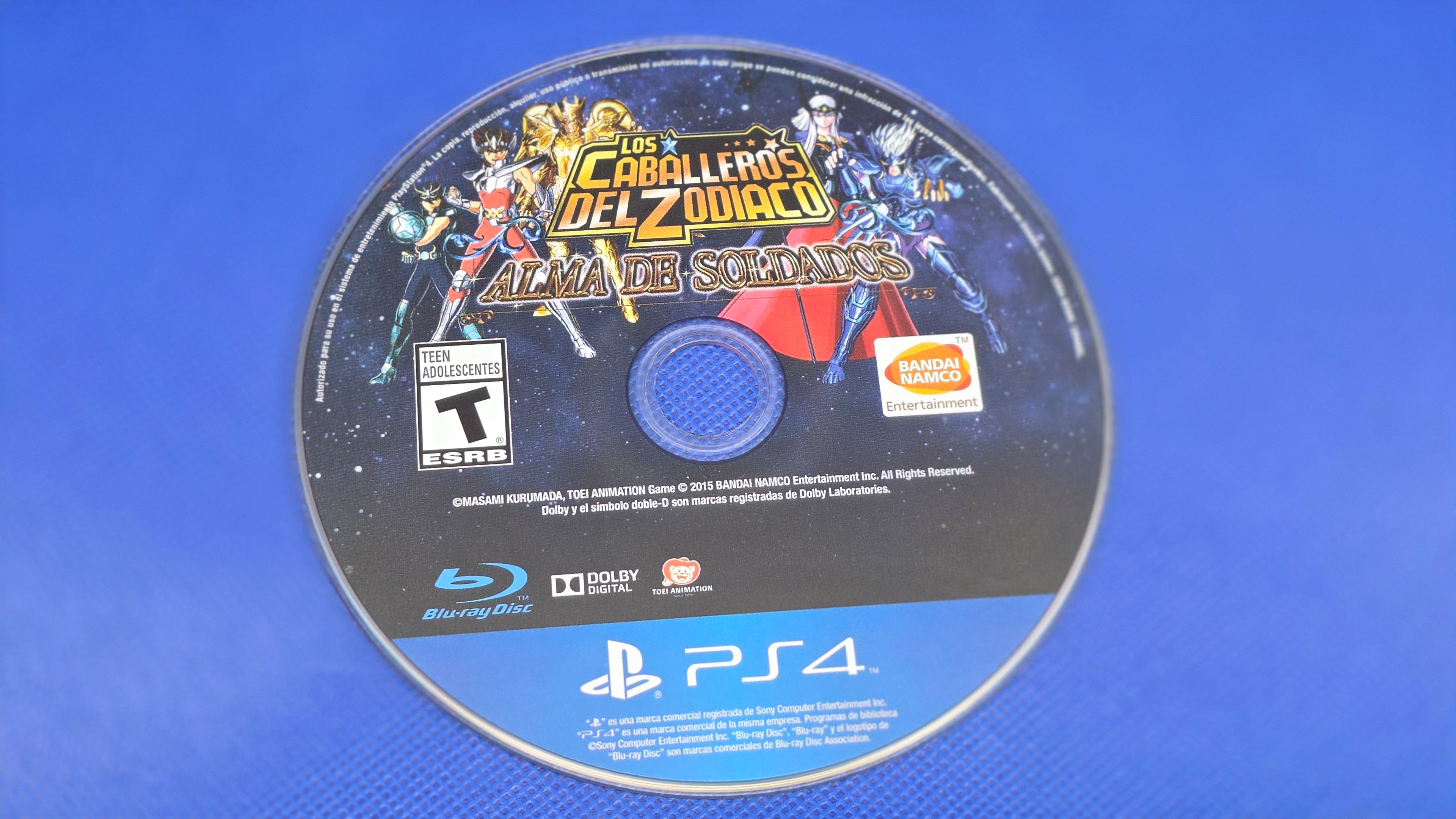 PS4  -  Los Caballeros Del Zodiaco: Alma De Soldados -  #794