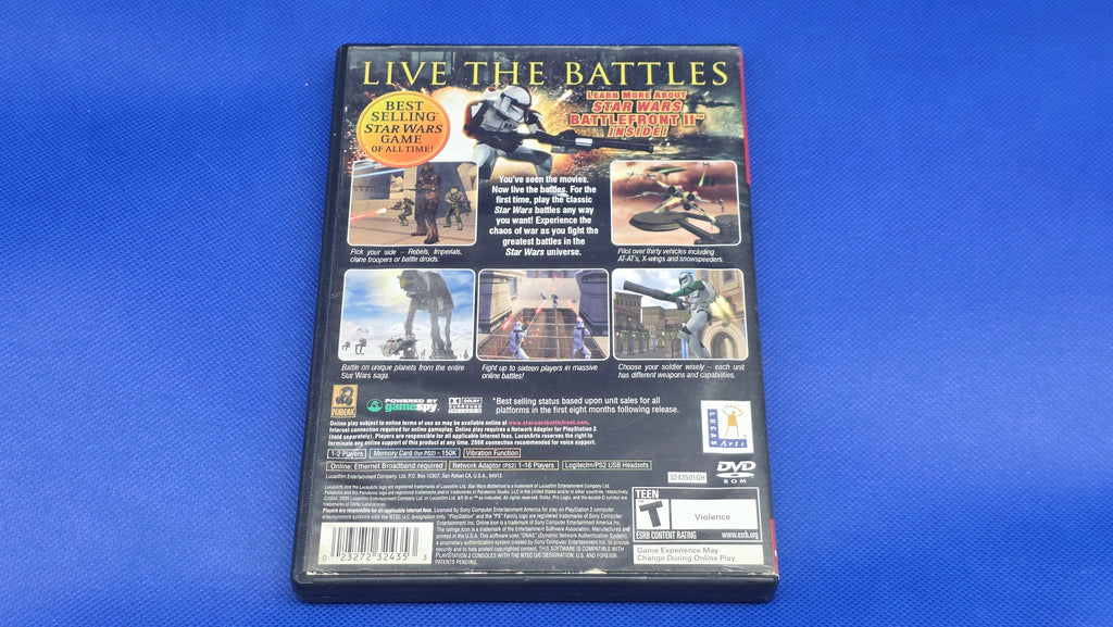PS2  -  Star Wars Battlefront -  #805