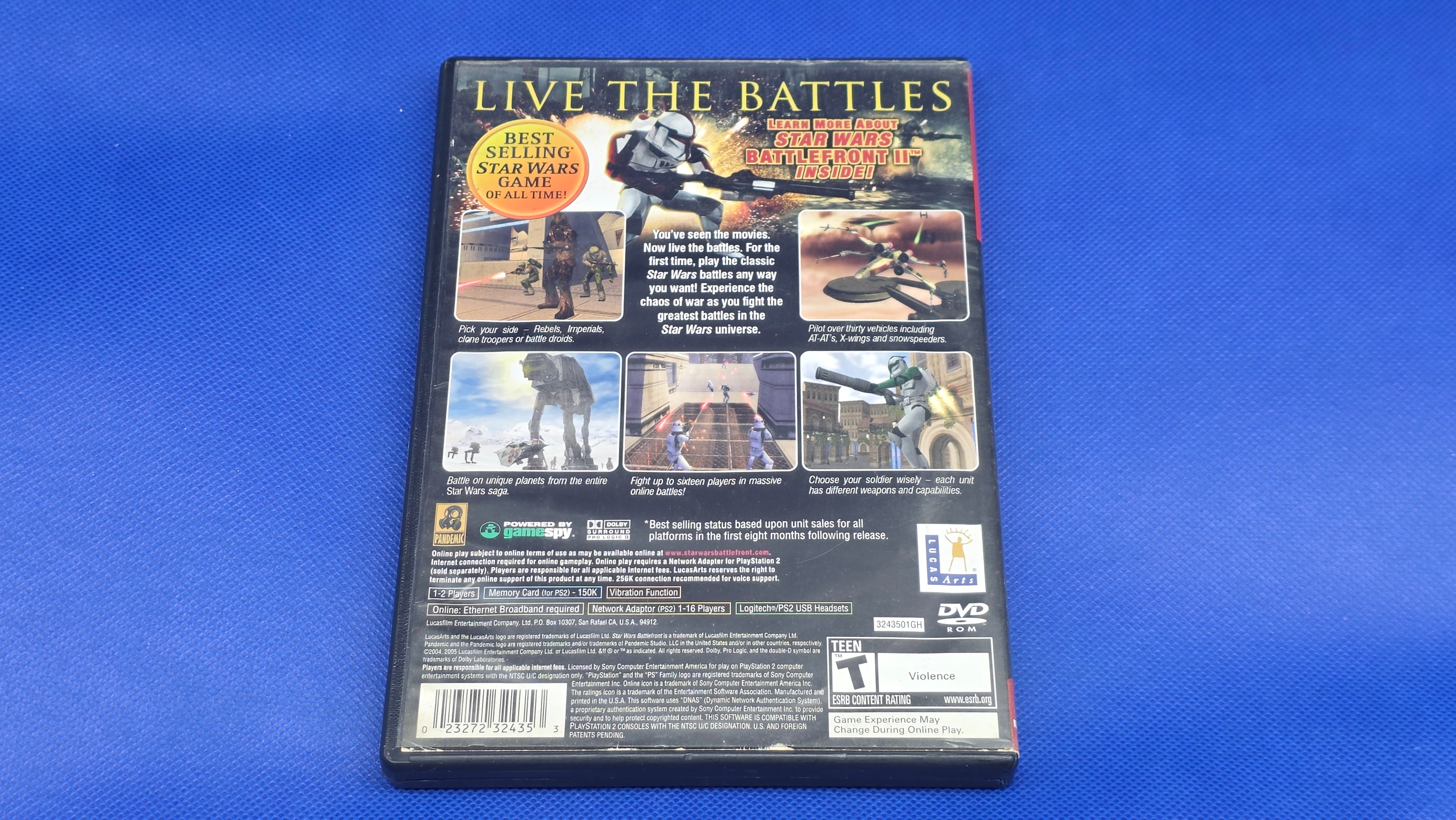 PS2  -  Star Wars Battlefront -  #805