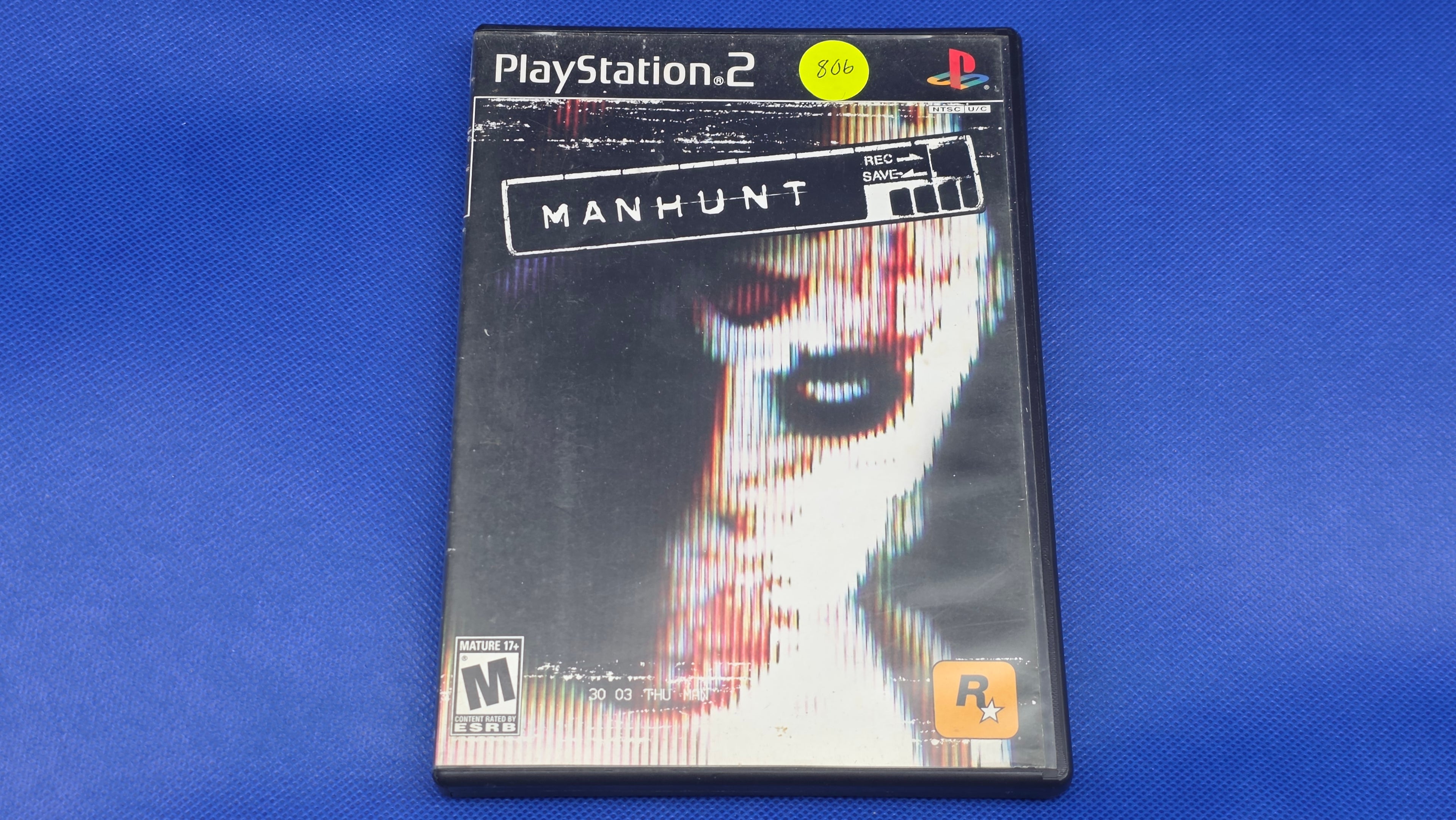 PS2  -  Manhunt -  #806