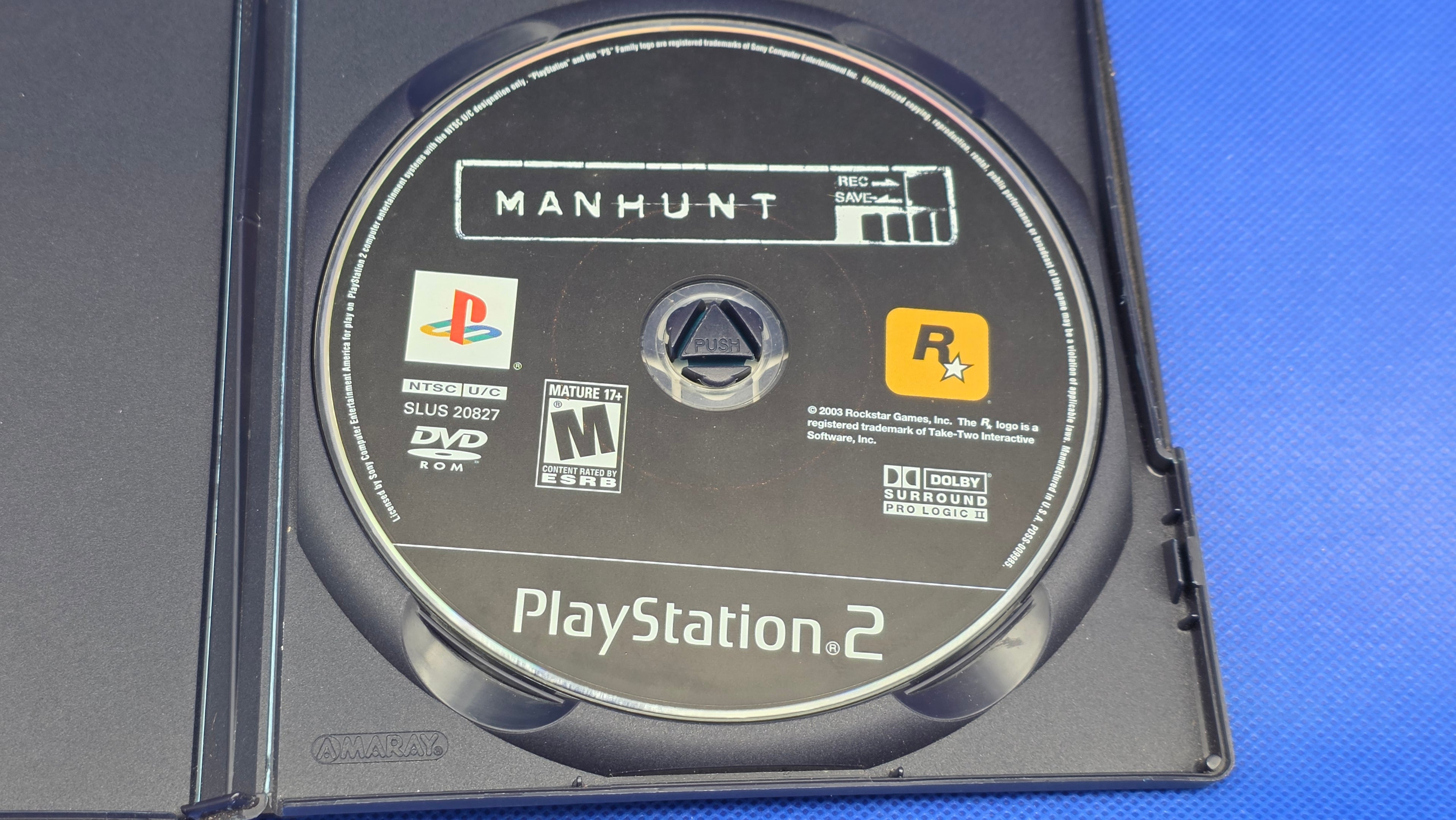 PS2  -  Manhunt -  #806