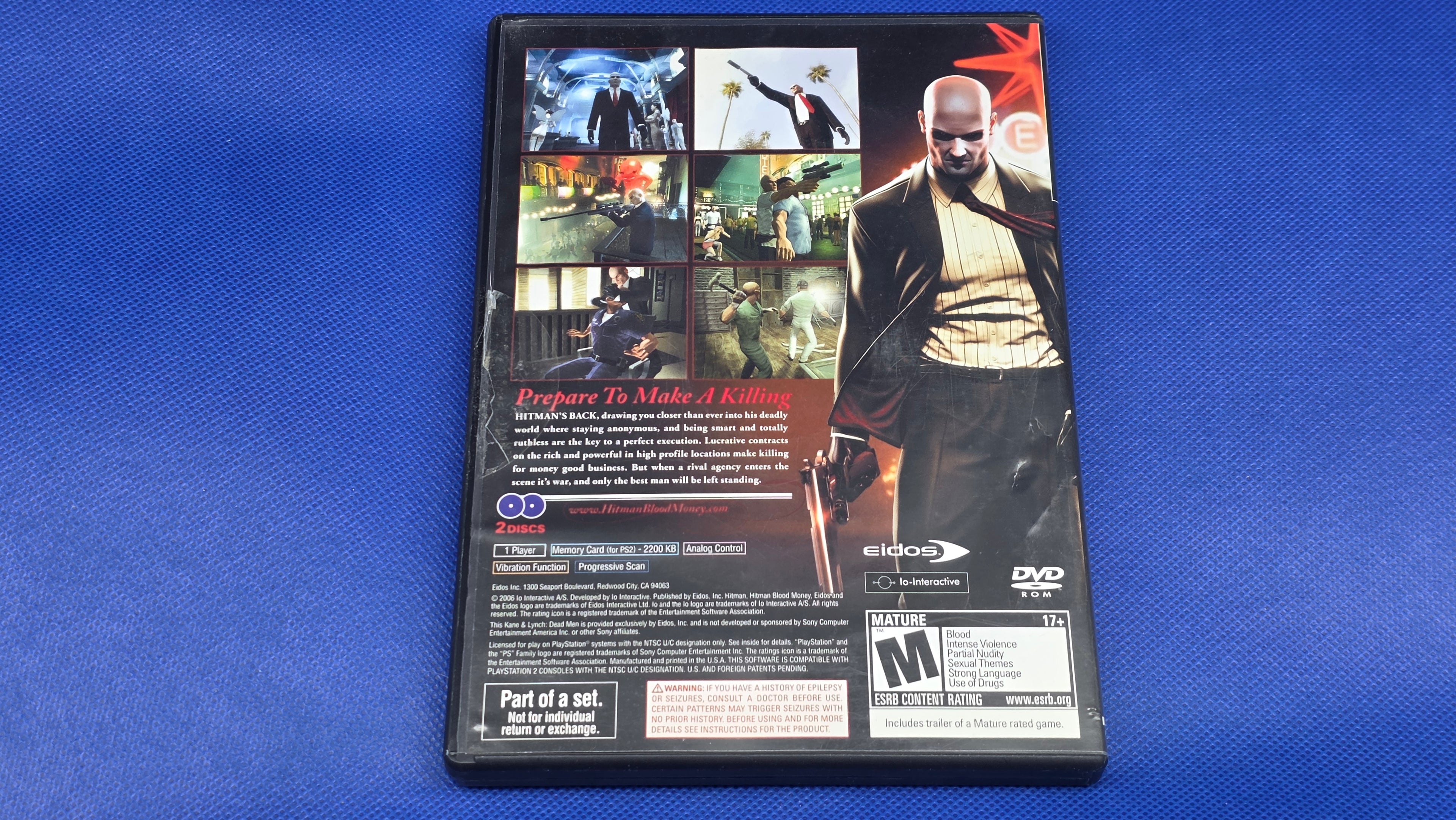 PS2  -  Hitman: Blood Money -  #807