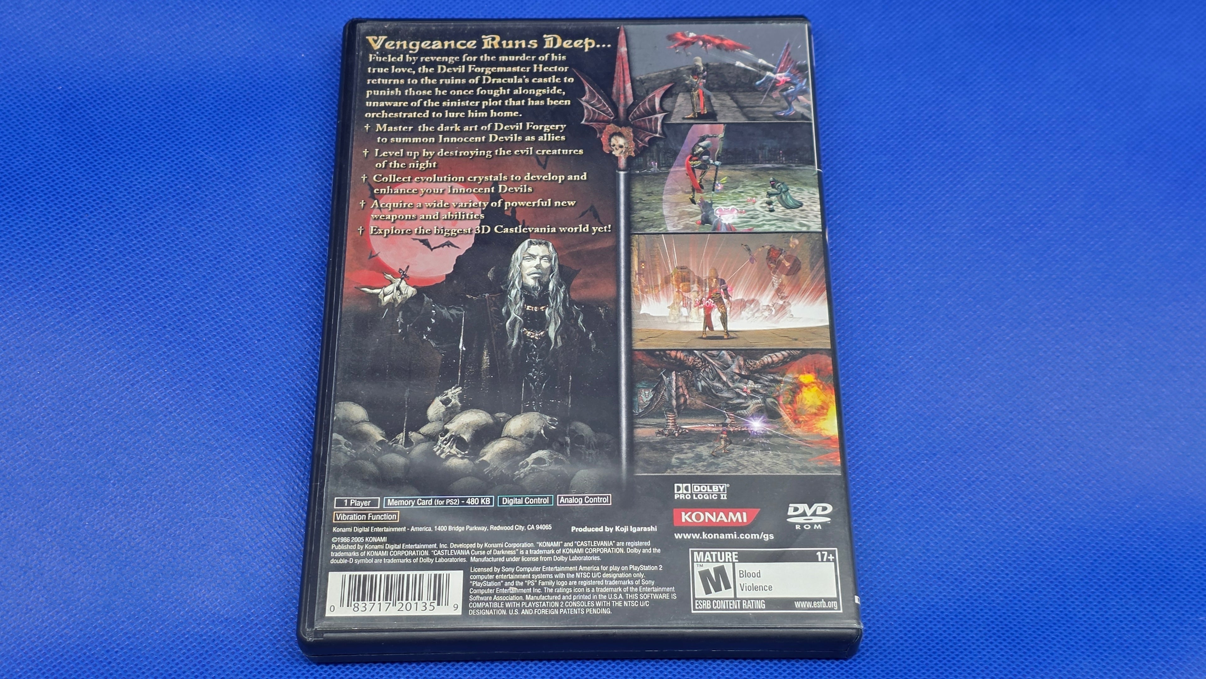 PS2  -  Castlevania: Curse of Darkness -  #808