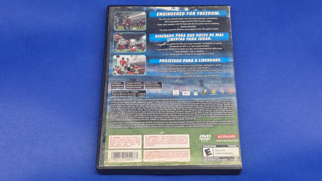 PS2  -  PES Pro Evolution Soccer 2011 -  #810