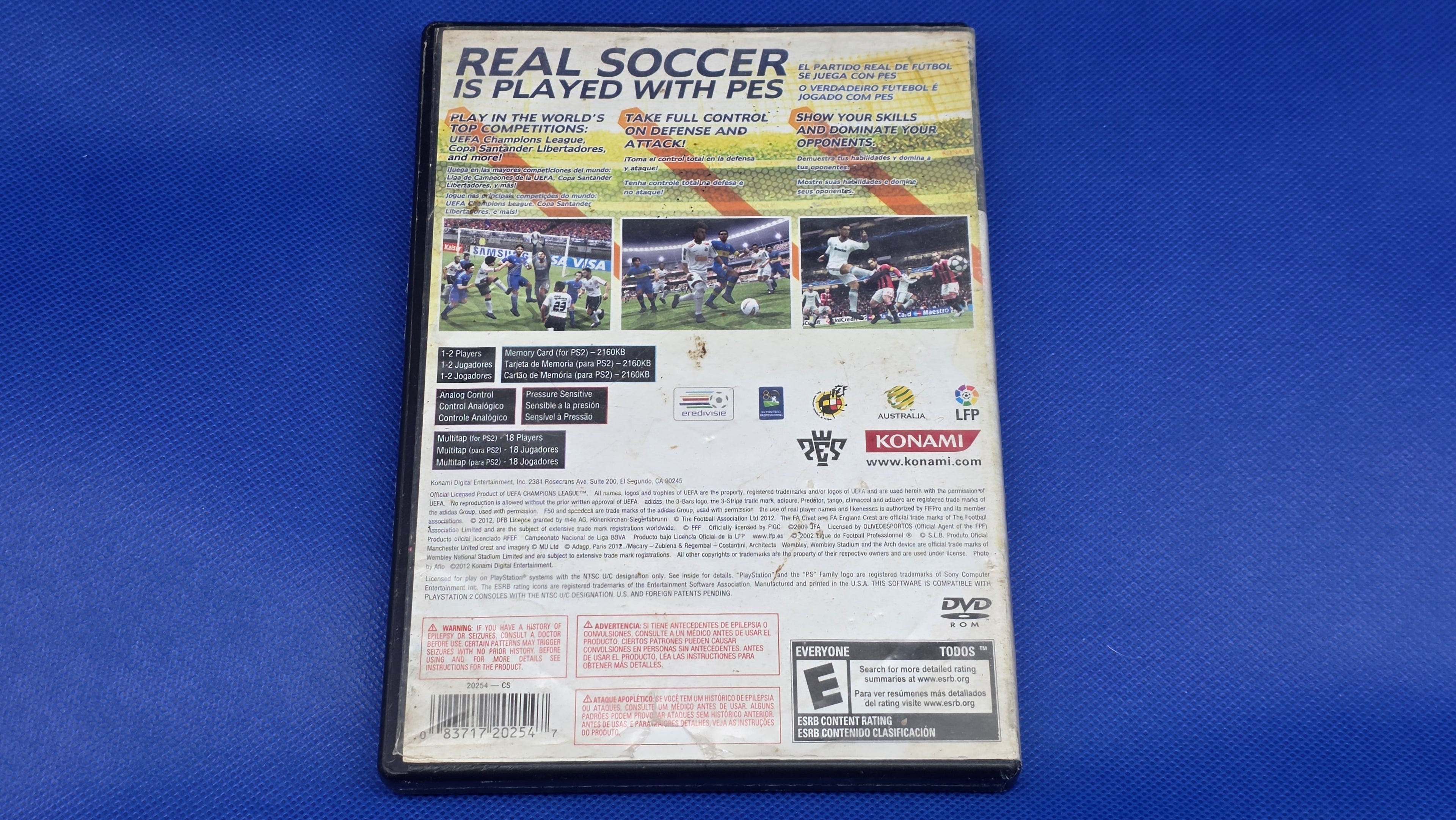 PS2  -  PES Pro Evolution Soccer 2013 -  #811