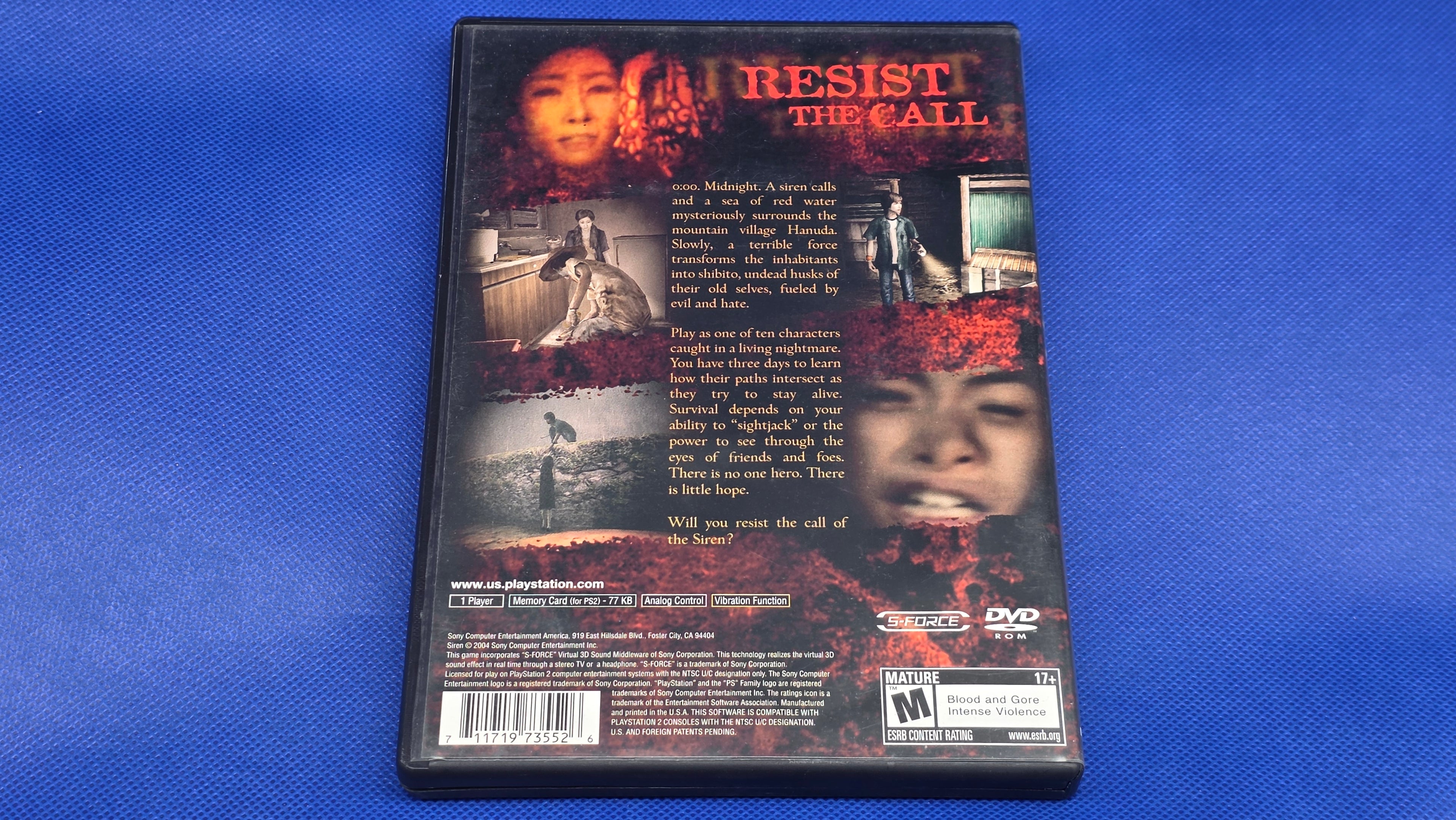 PS2  -  Siren -  #812