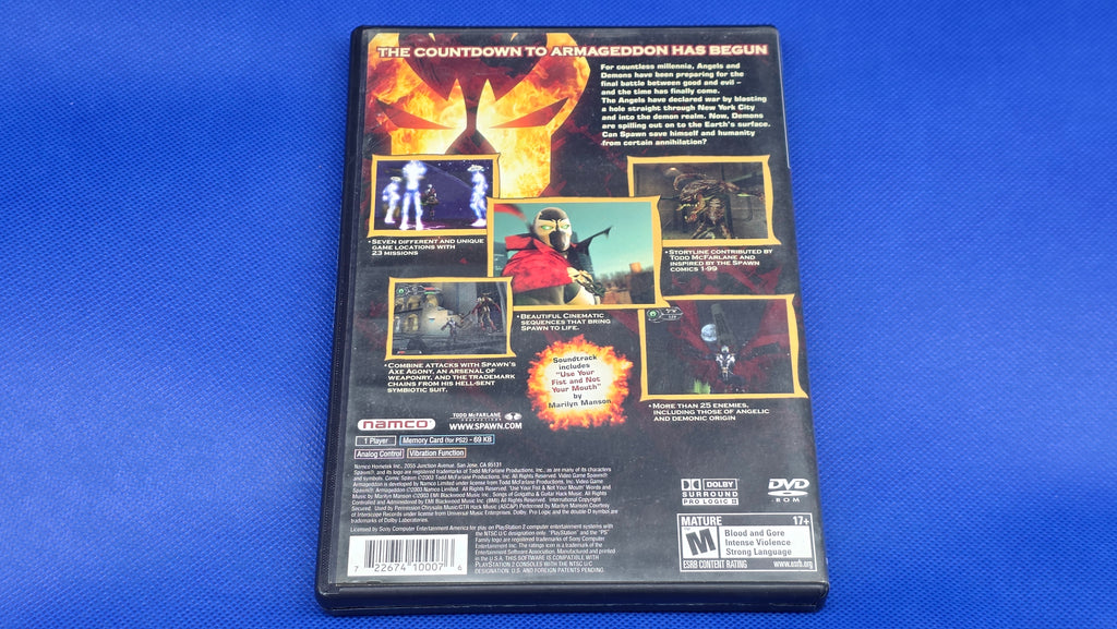 PS2  -  Spawn Armageddon -  #813