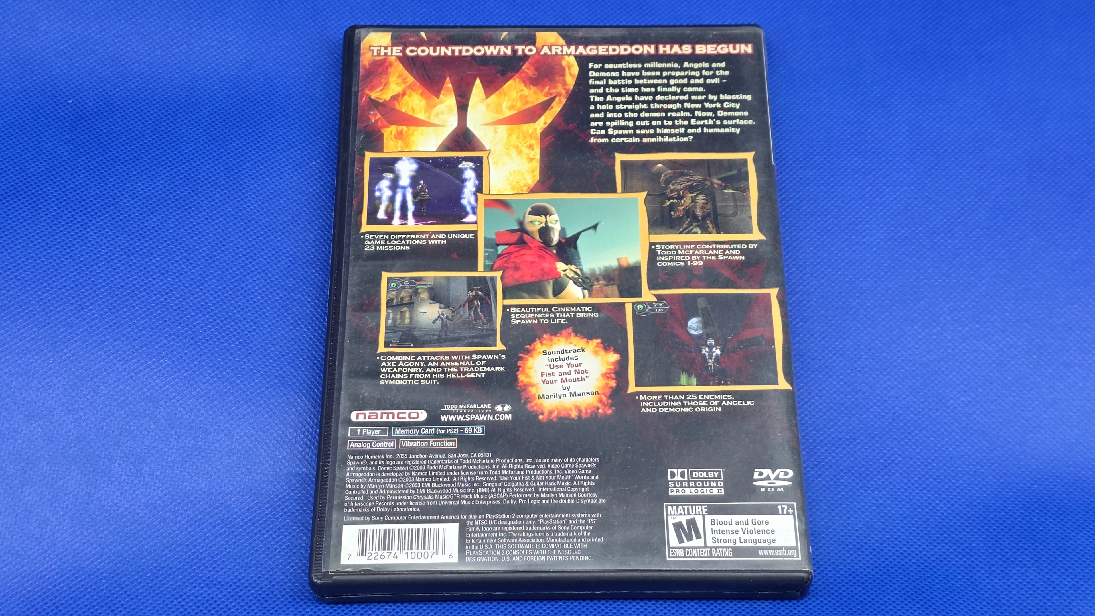 PS2  -  Spawn Armageddon -  #813