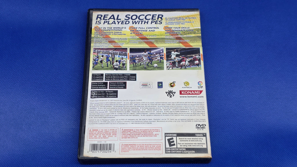 PS2  -  PES Pro Evolution Soccer 2013 -  #814
