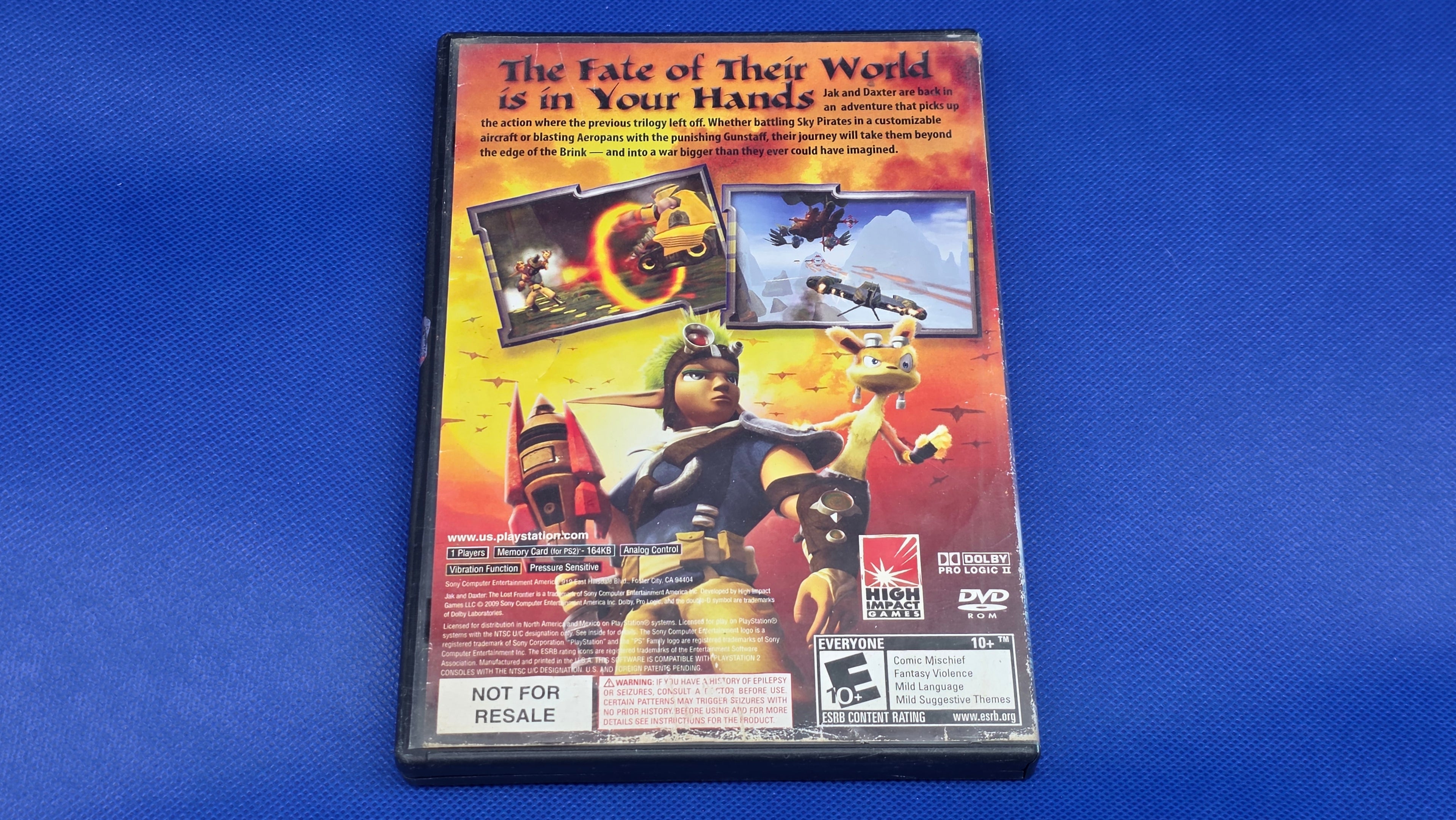 PS2  -  Jak & Daxter: The Lost Frontier -  #815