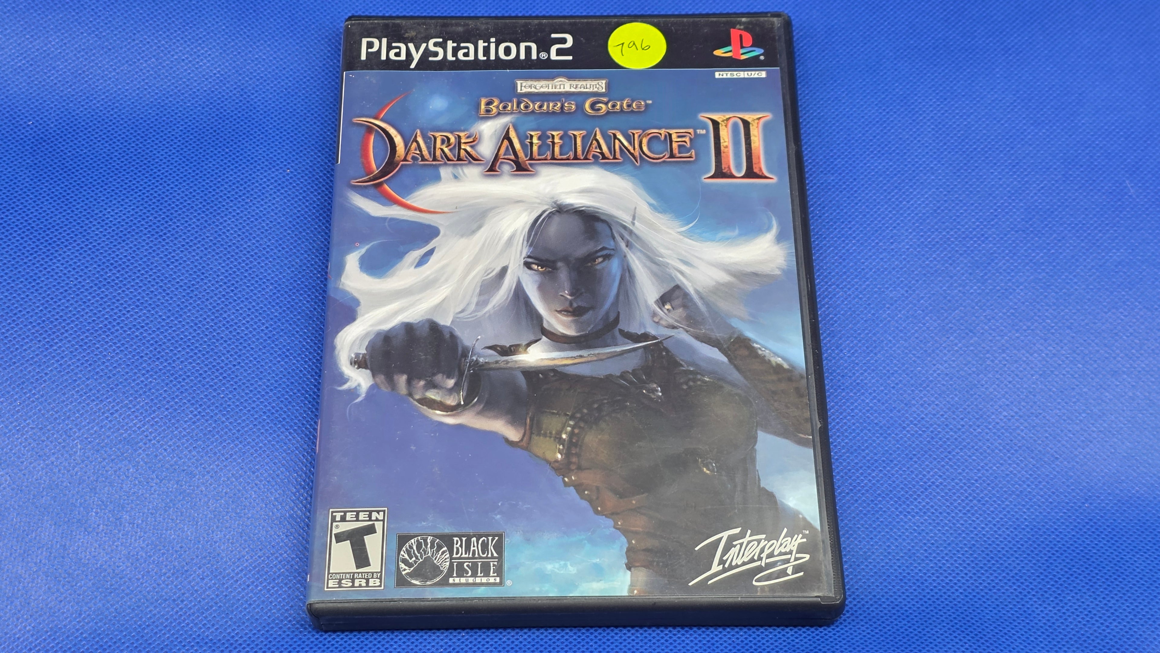 PS2  -  Baldur's Gate: Dark Alliance II -  #796