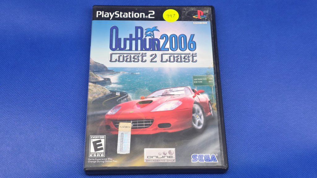 PS2  -  Outrun 2006: Coast 2 Coast -  #797