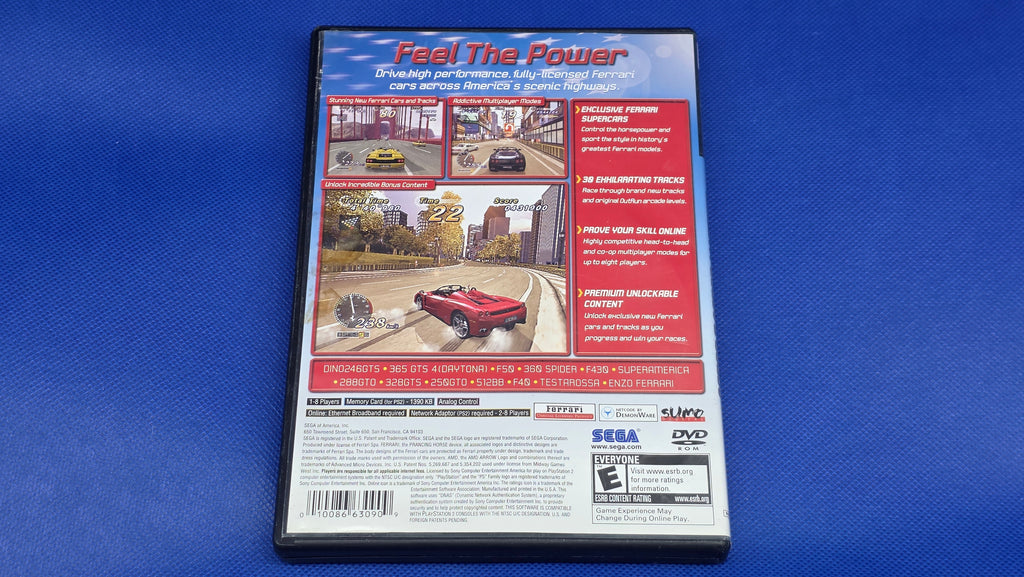 PS2  -  Outrun 2006: Coast 2 Coast -  #797