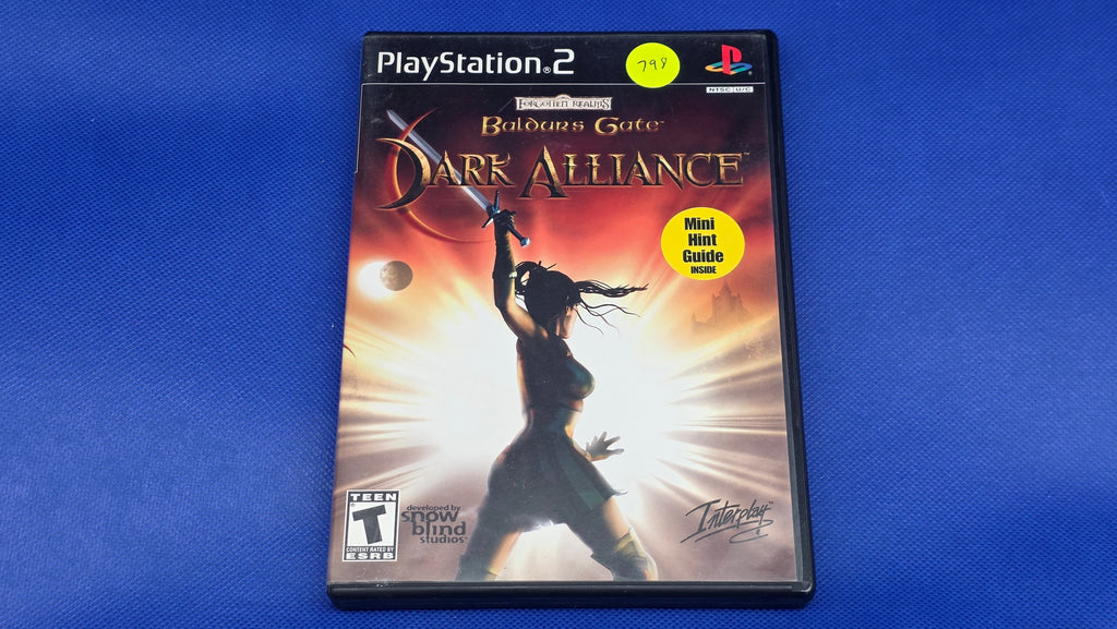 PS2  -  Baldur's Gate: Dark Alliance  -  #798