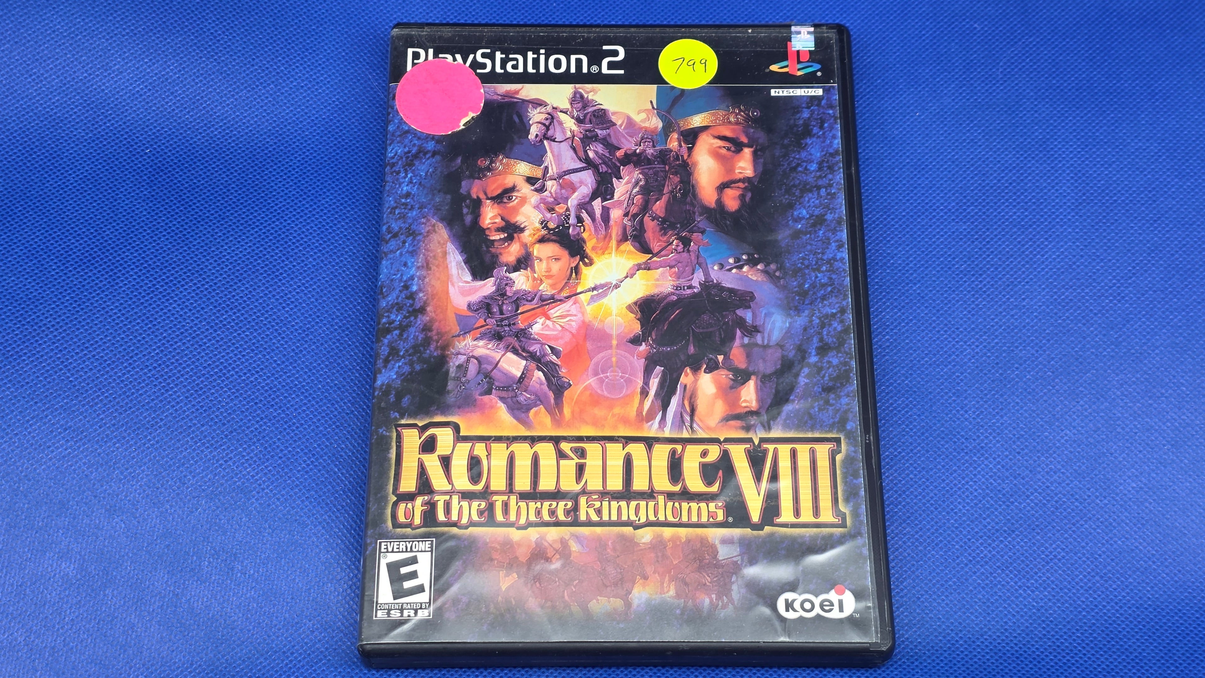 PS2  -  Romance of the Three Kingdoms VIII   -  #799
