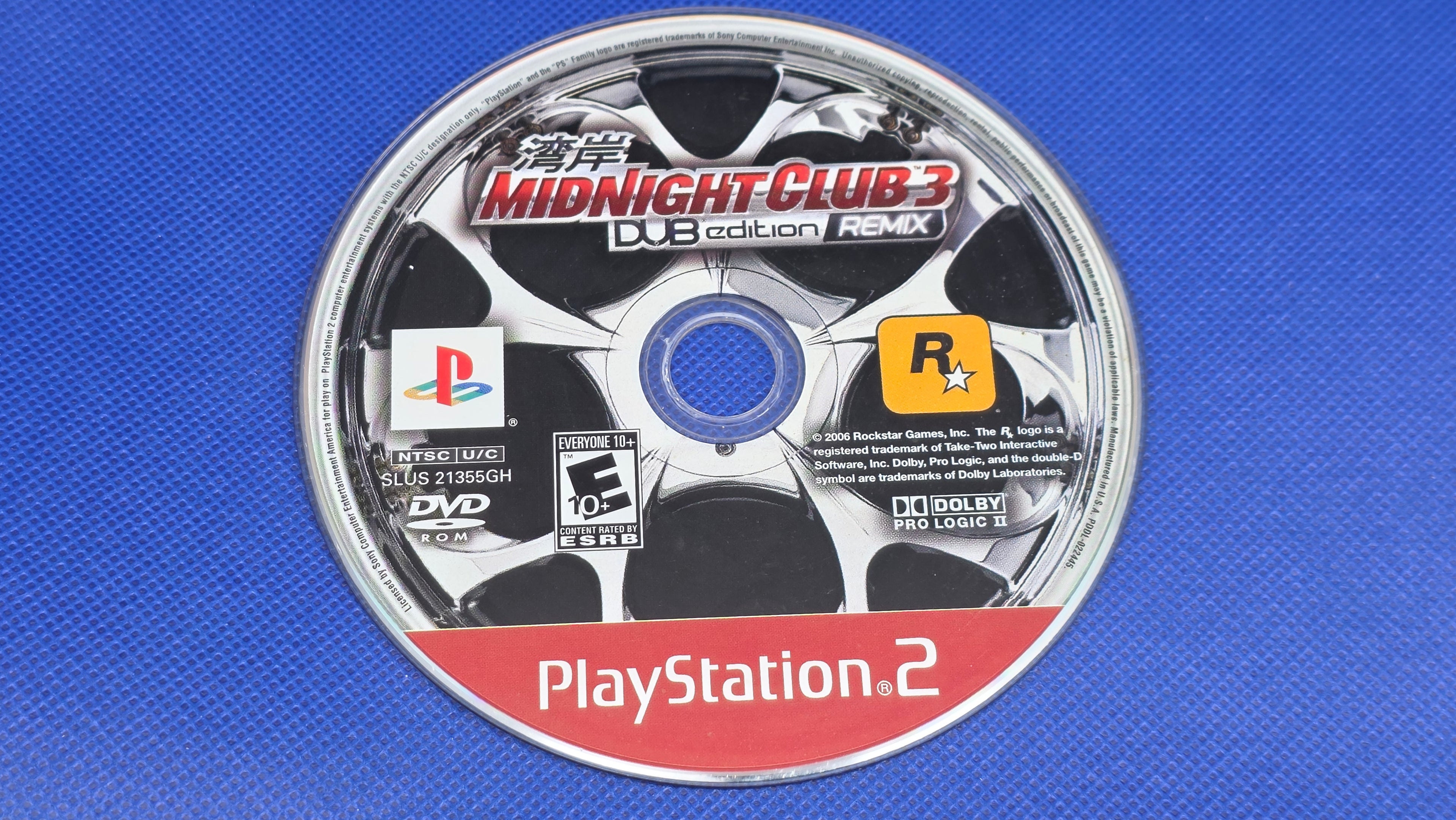 PS2  -  Midnight Club 3" Dub Remix Edition  -  #819