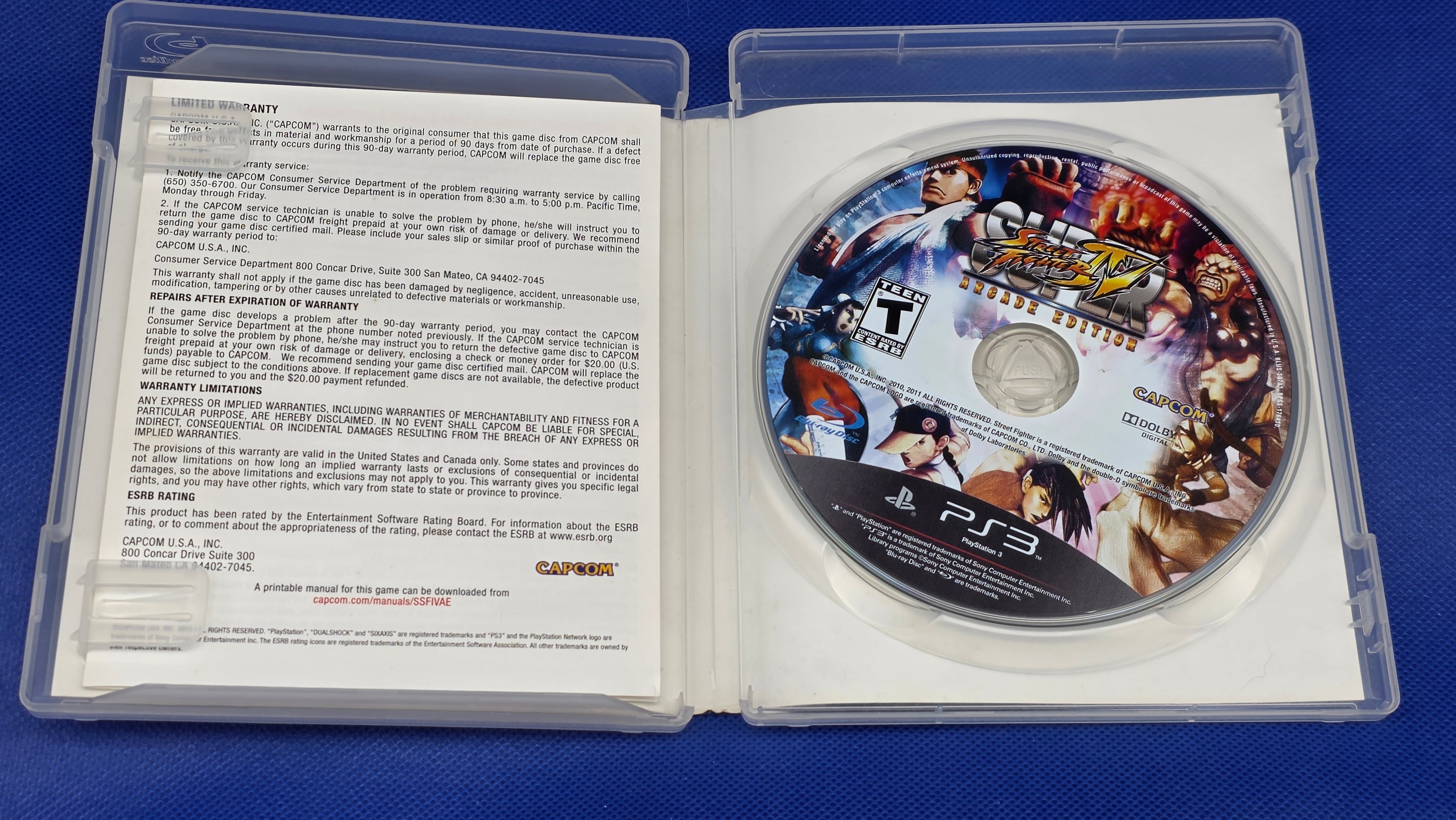 PS3  -  Super Street Fighter IV: Arcade Edition  -  #821