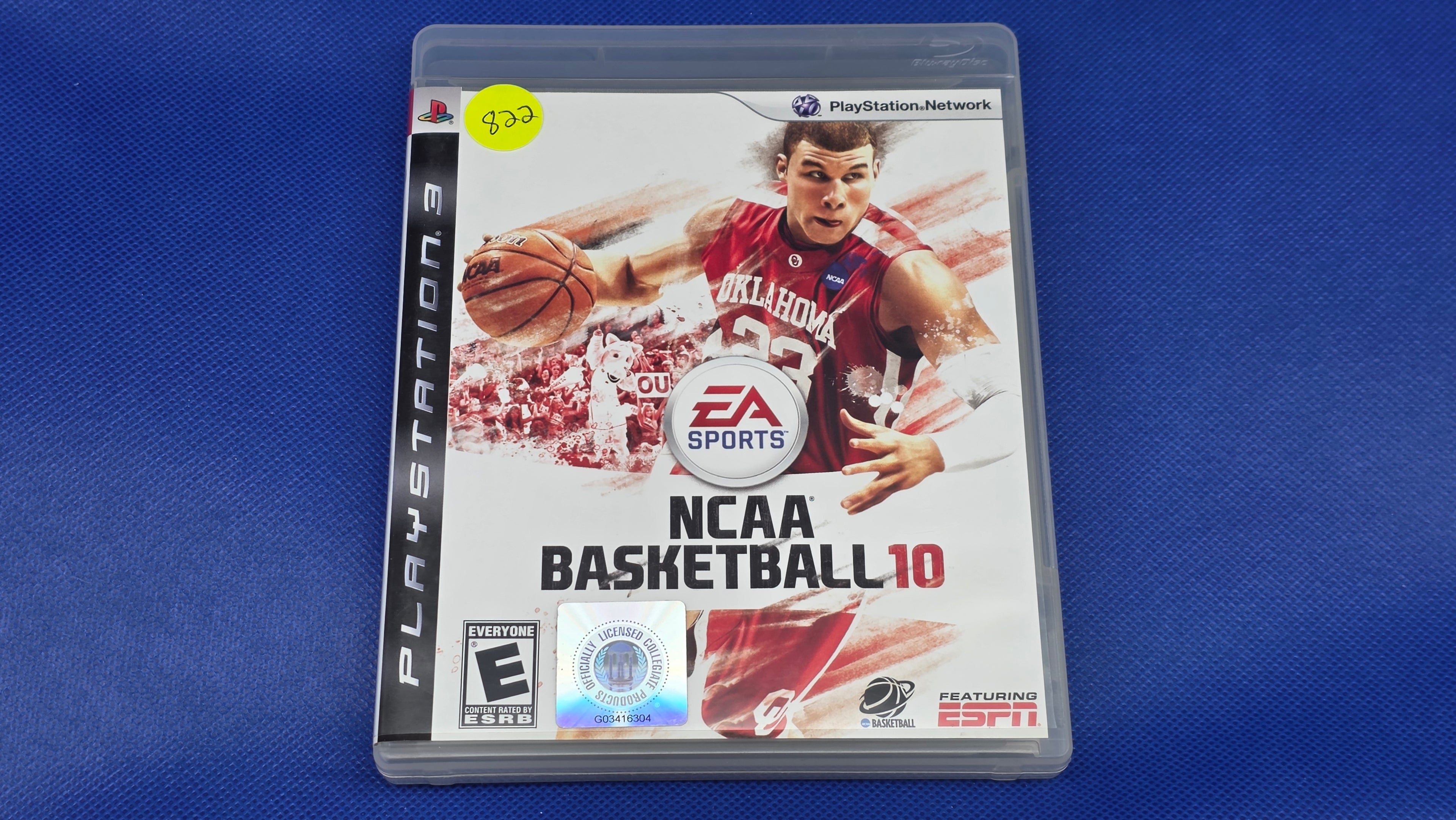 PS3  -  NCAA Basketball 10  -  #822