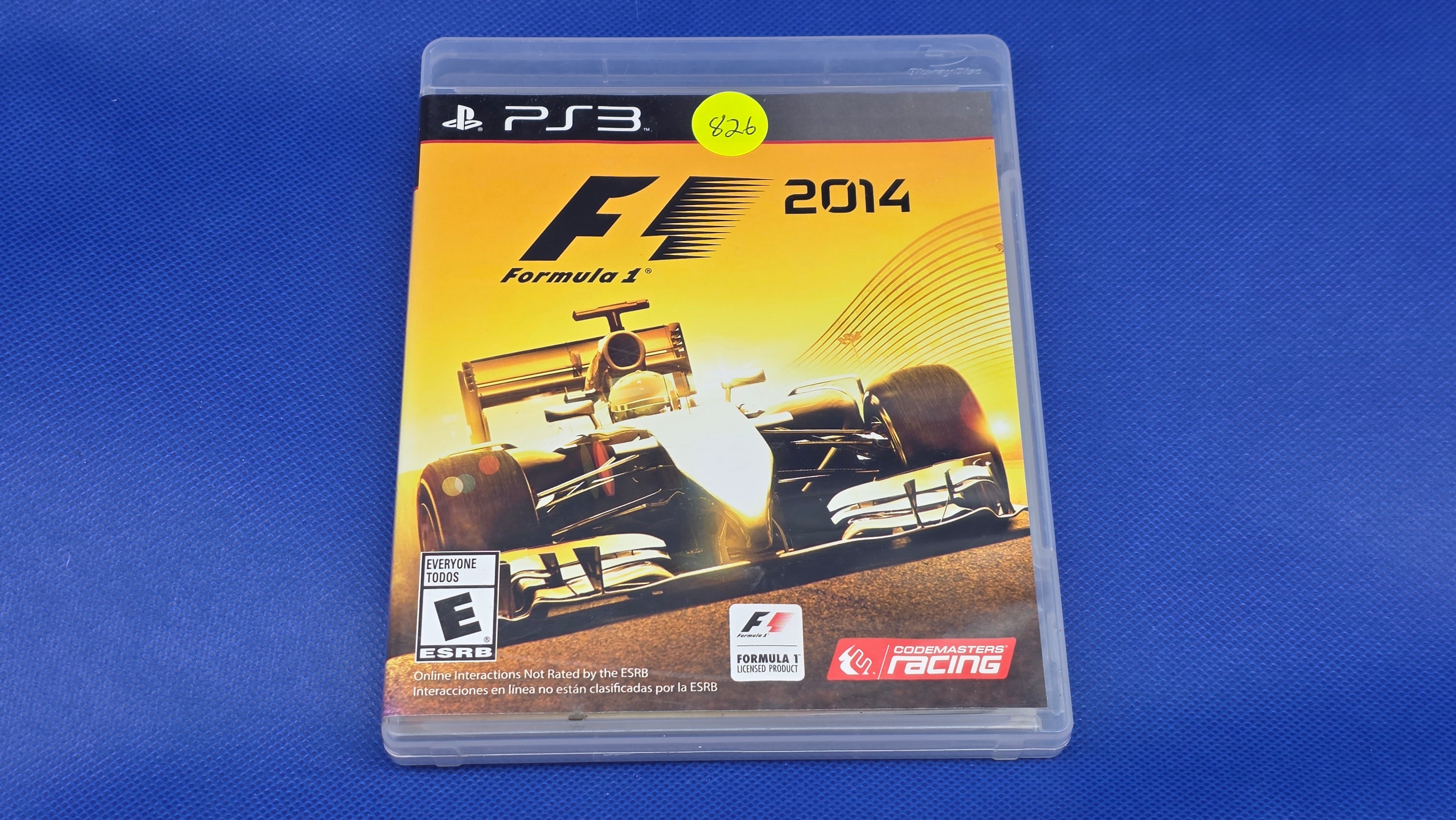 PS3  -  Formula 1 - F1 2014  -  #826