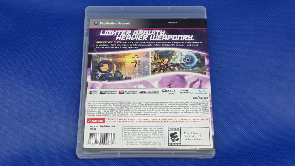 PS3  -  Ratchet & Clank: Into the Nexus  -  #827
