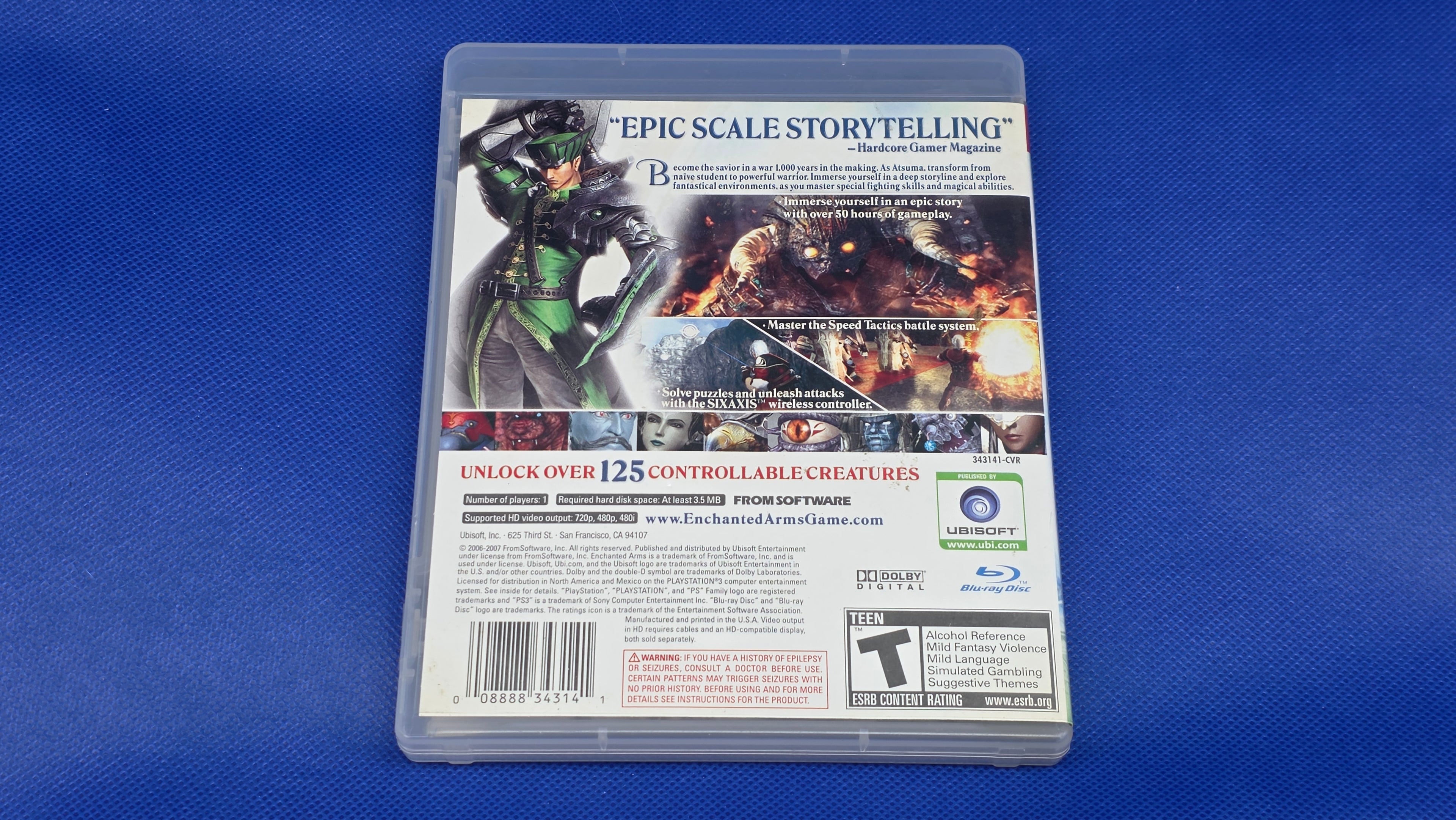 PS3  -  Enchanted Arms  -  #829