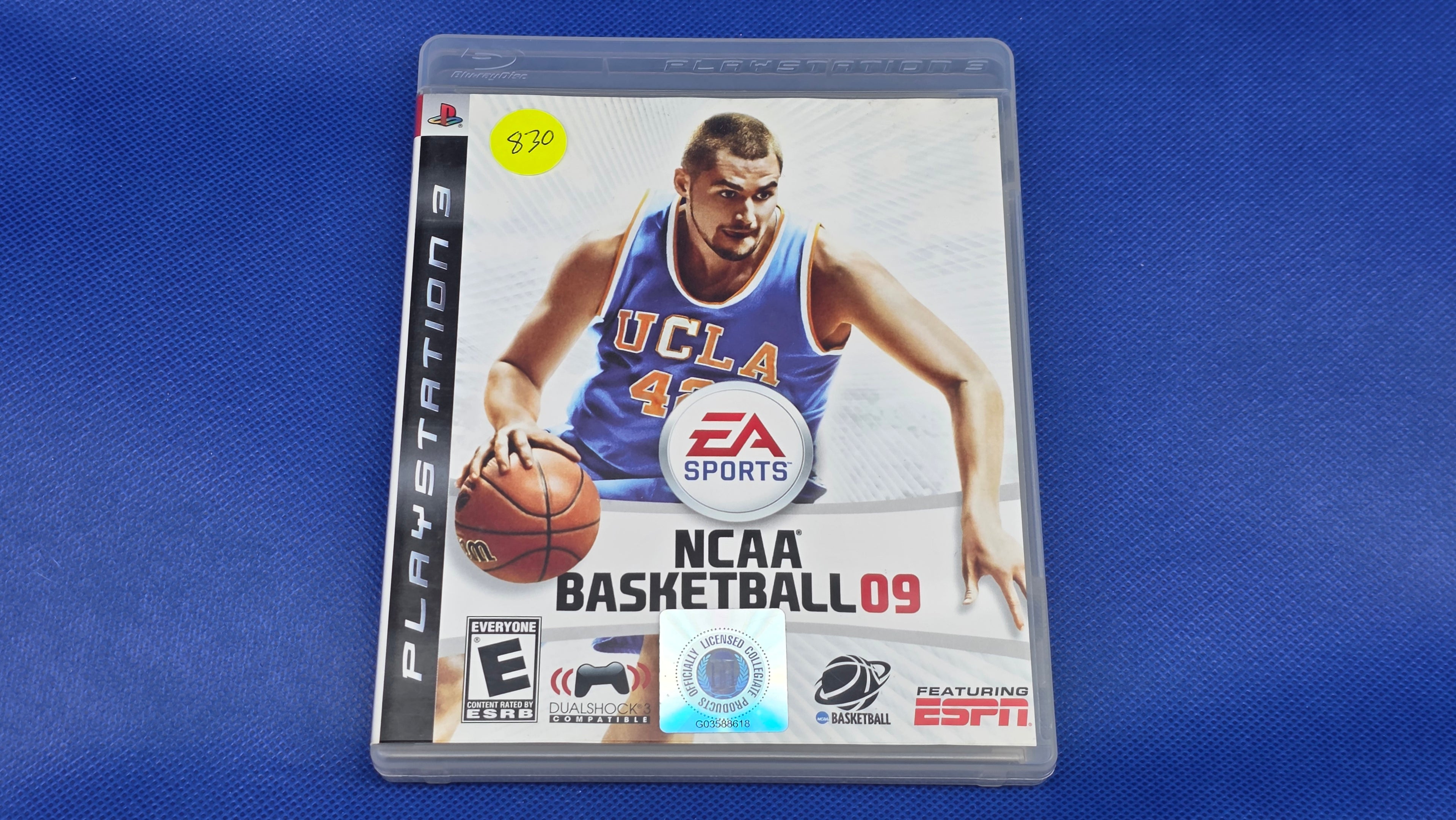 PS3  -  NCAA Basketball 09  -  #830
