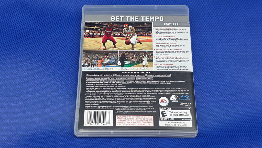 PS3  -  NCAA Basketball 09  -  #830