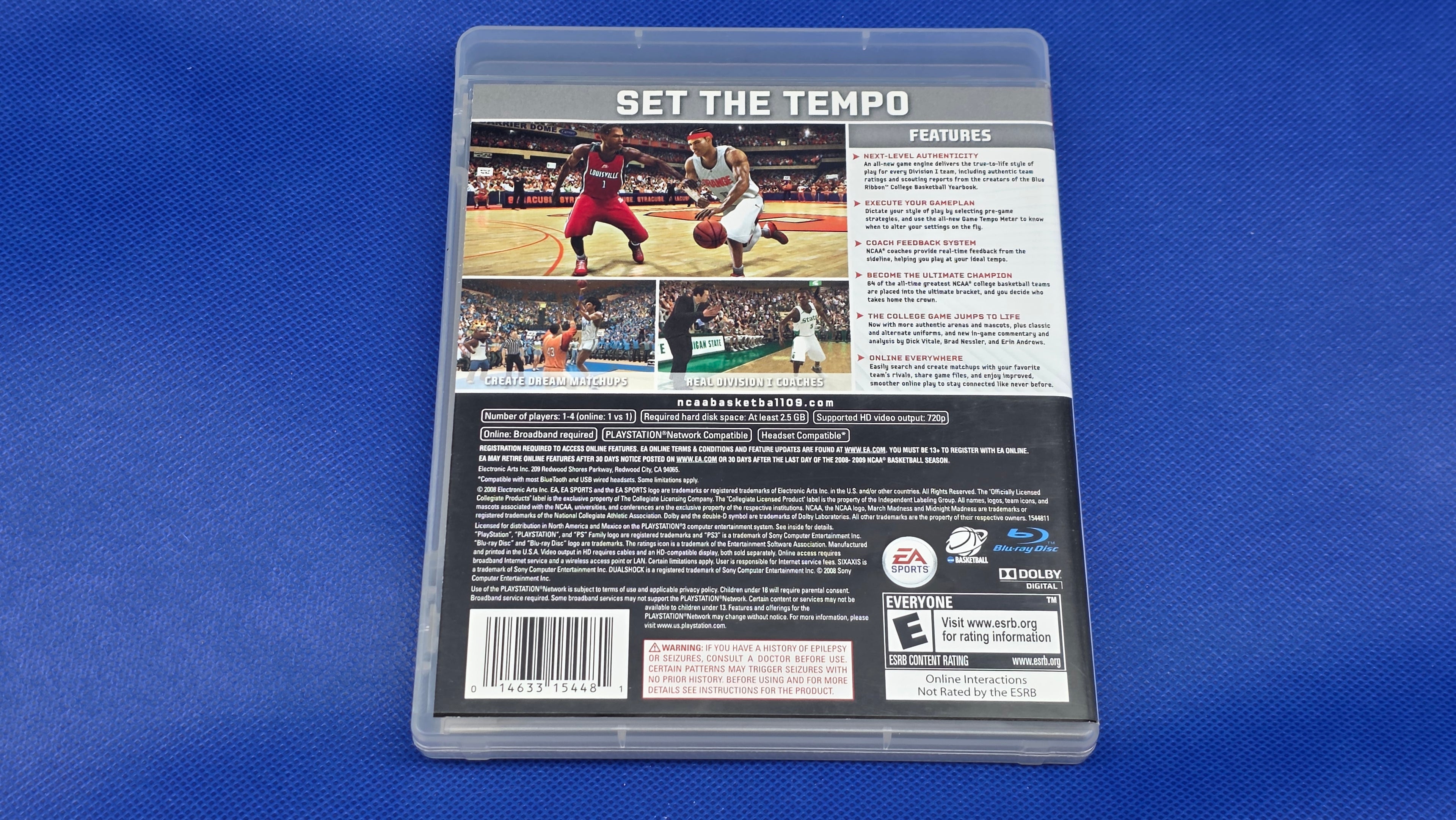 PS3  -  NCAA Basketball 09  -  #830