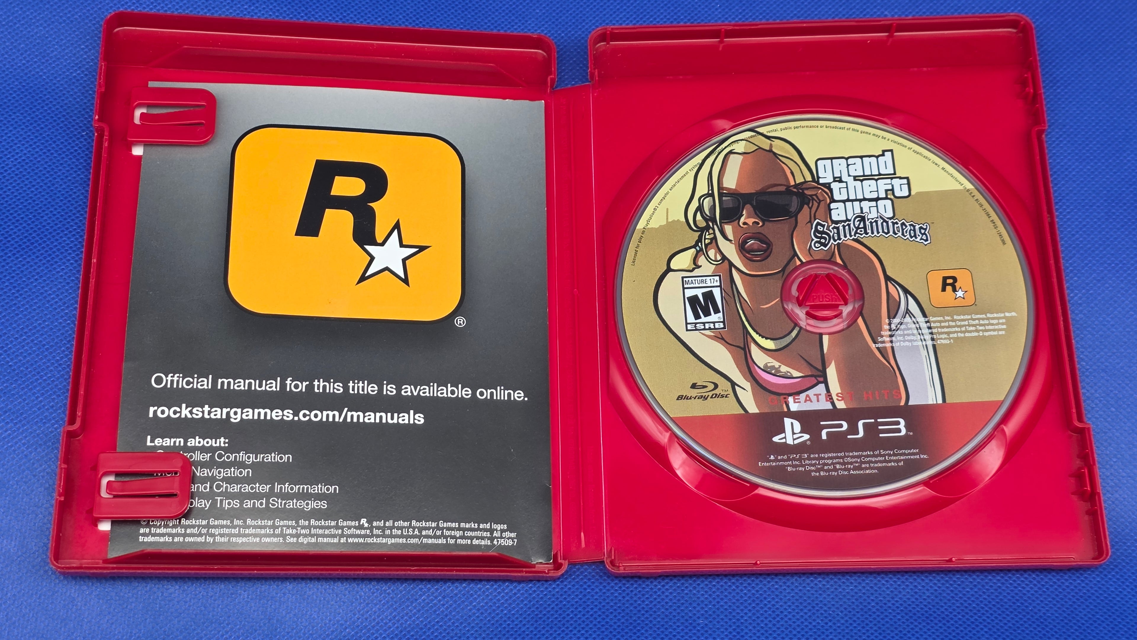 PS3  -  Grand Theft Auto San Andreas  -  #833