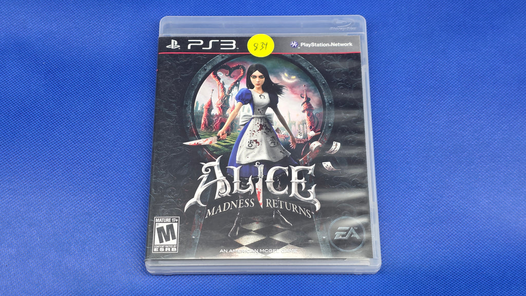 PS3  -  Alice Madness Returns  -  #834
