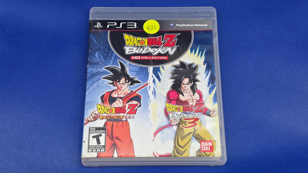 PS3  -  Dragonball Z Budokai HD Collection  -  #870