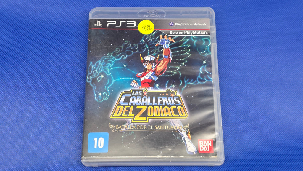 PS3  -  Los Caballeros Del Zodiaco: Batalla Por El Santuario  -  #836