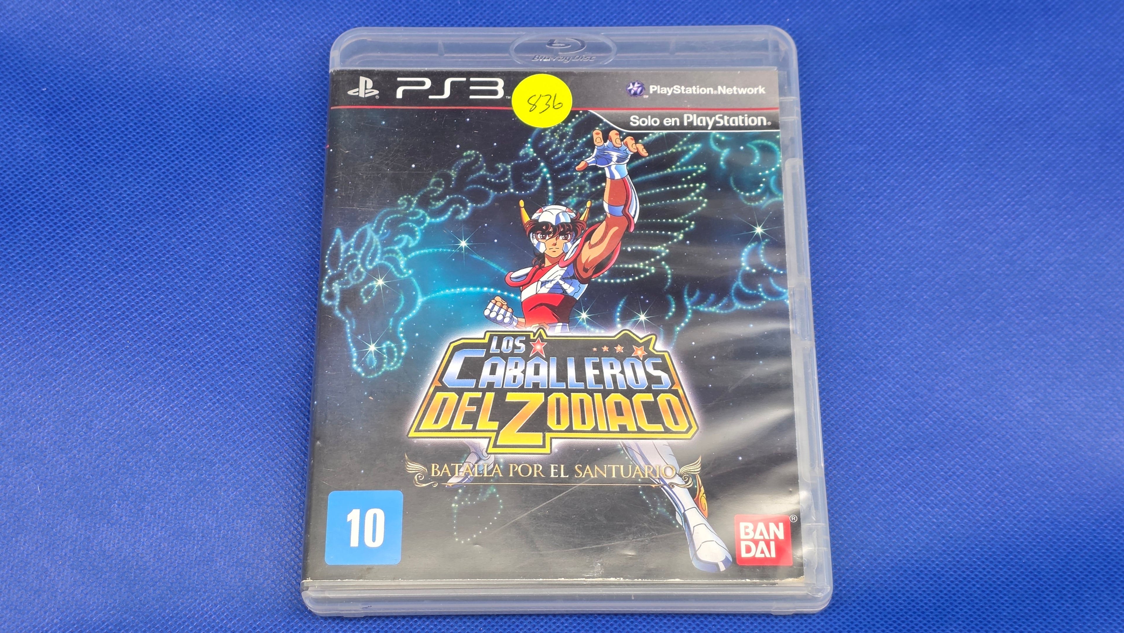 PS3  -  Los Caballeros Del Zodiaco: Batalla Por El Santuario  -  #836