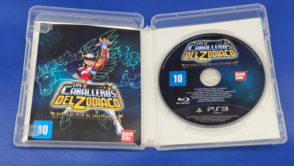 PS3  -  Los Caballeros Del Zodiaco: Batalla Por El Santuario  -  #836