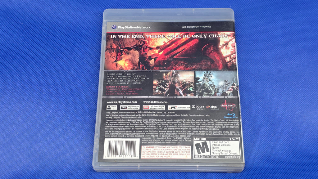 PS3  -  God of War 3  -  #837