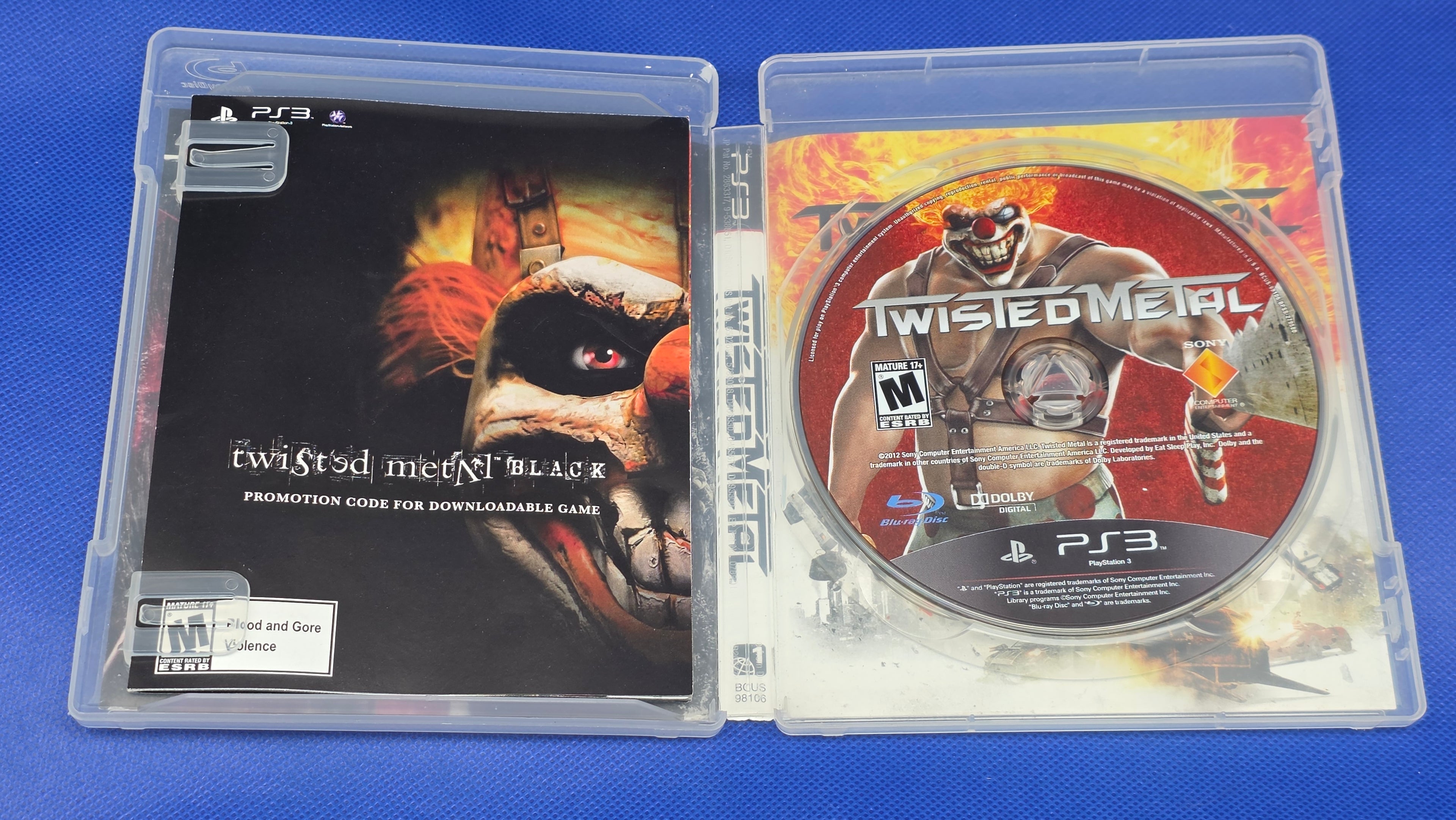 PS3  -  Twisted Metal Limited Edition  -  #840
