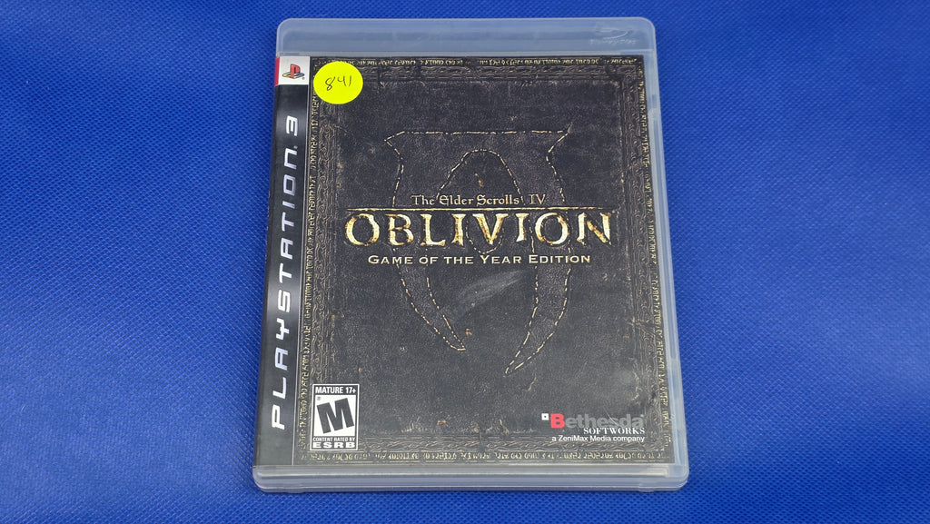 PS3  -  The Elder Scrolls IV: Oblivion GOTYE  -  #841