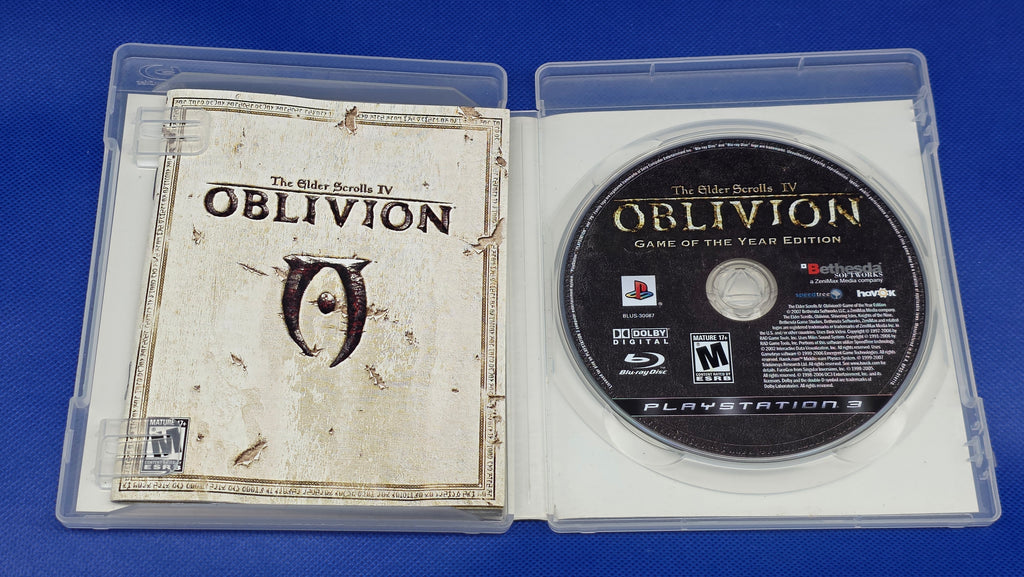 PS3  -  The Elder Scrolls IV: Oblivion GOTYE  -  #841