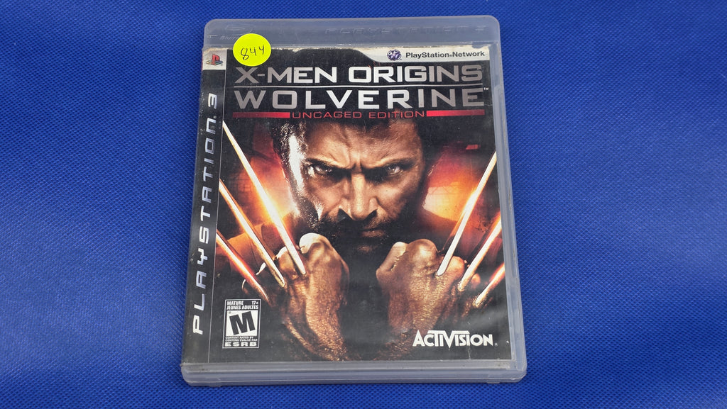 PS3  -  X-Men Origins: Wolverine Uncaged Edition  -  #844