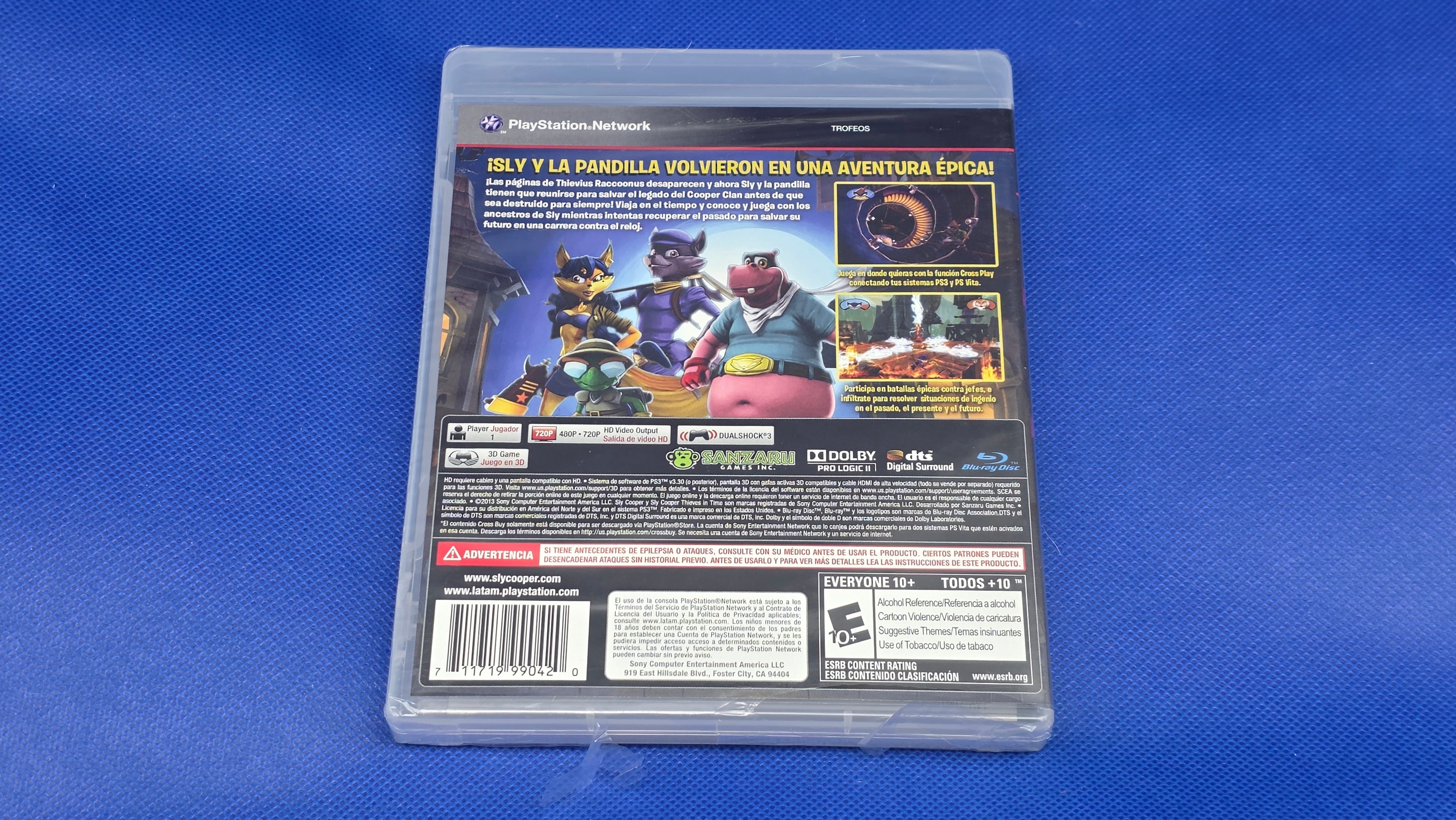 PS3  -  Sly Cooper: Thieves in Time  -  #845