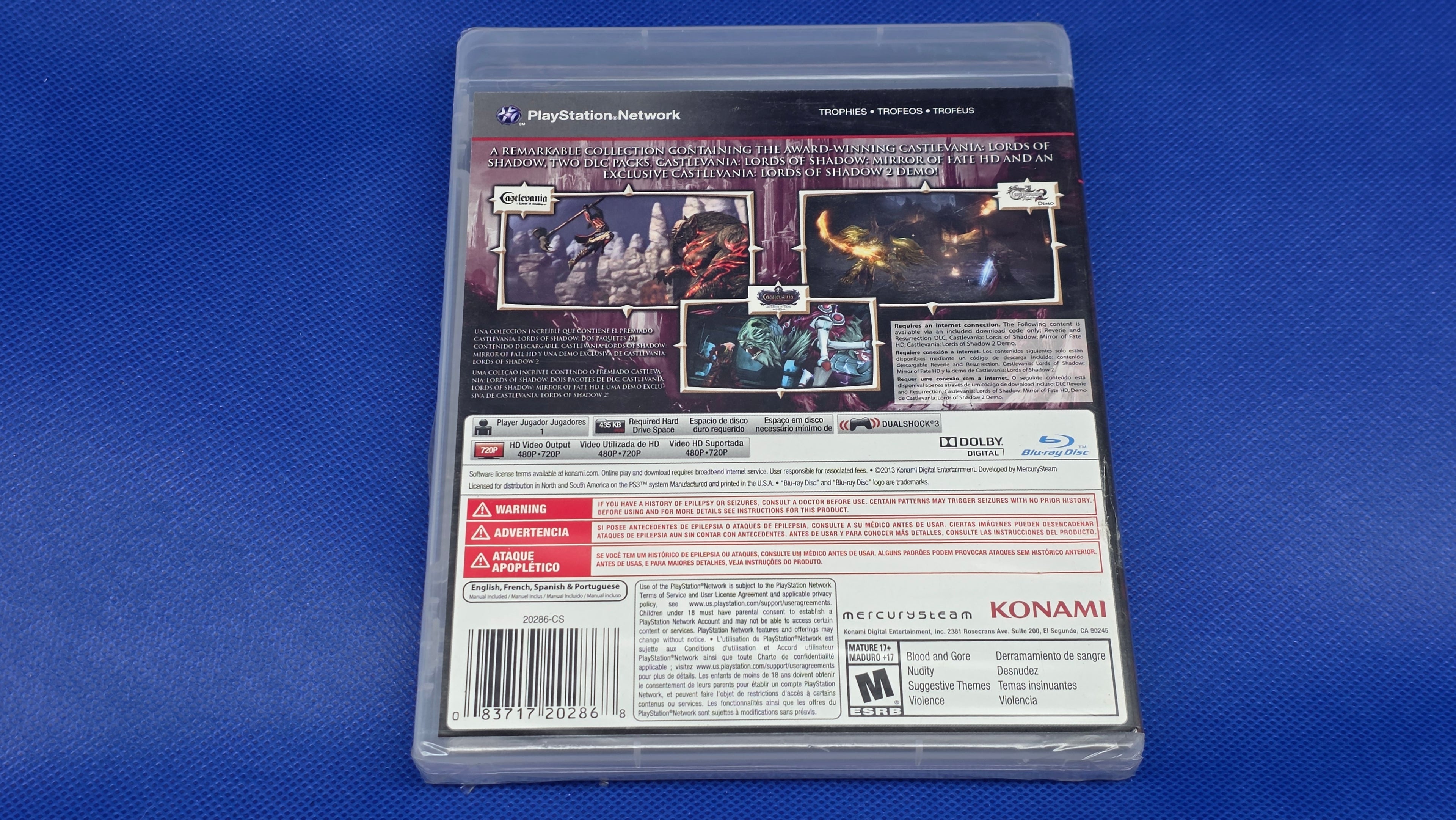 PS3  -  Castlevania Lords of Shadow Collections  -  #848