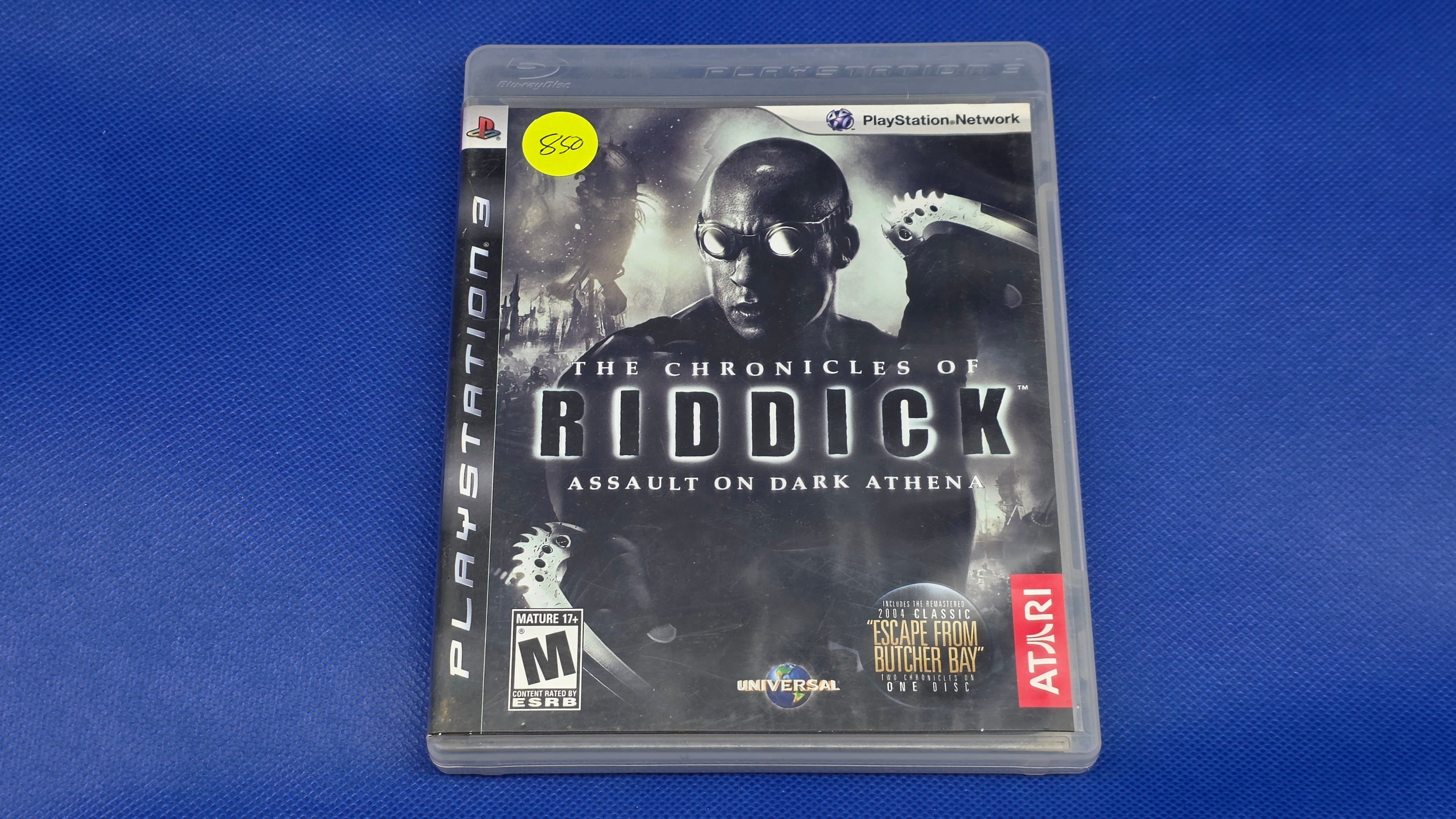 PS3  -  The Chronicles of Riddick: Assault on Dark Athena  -  #850