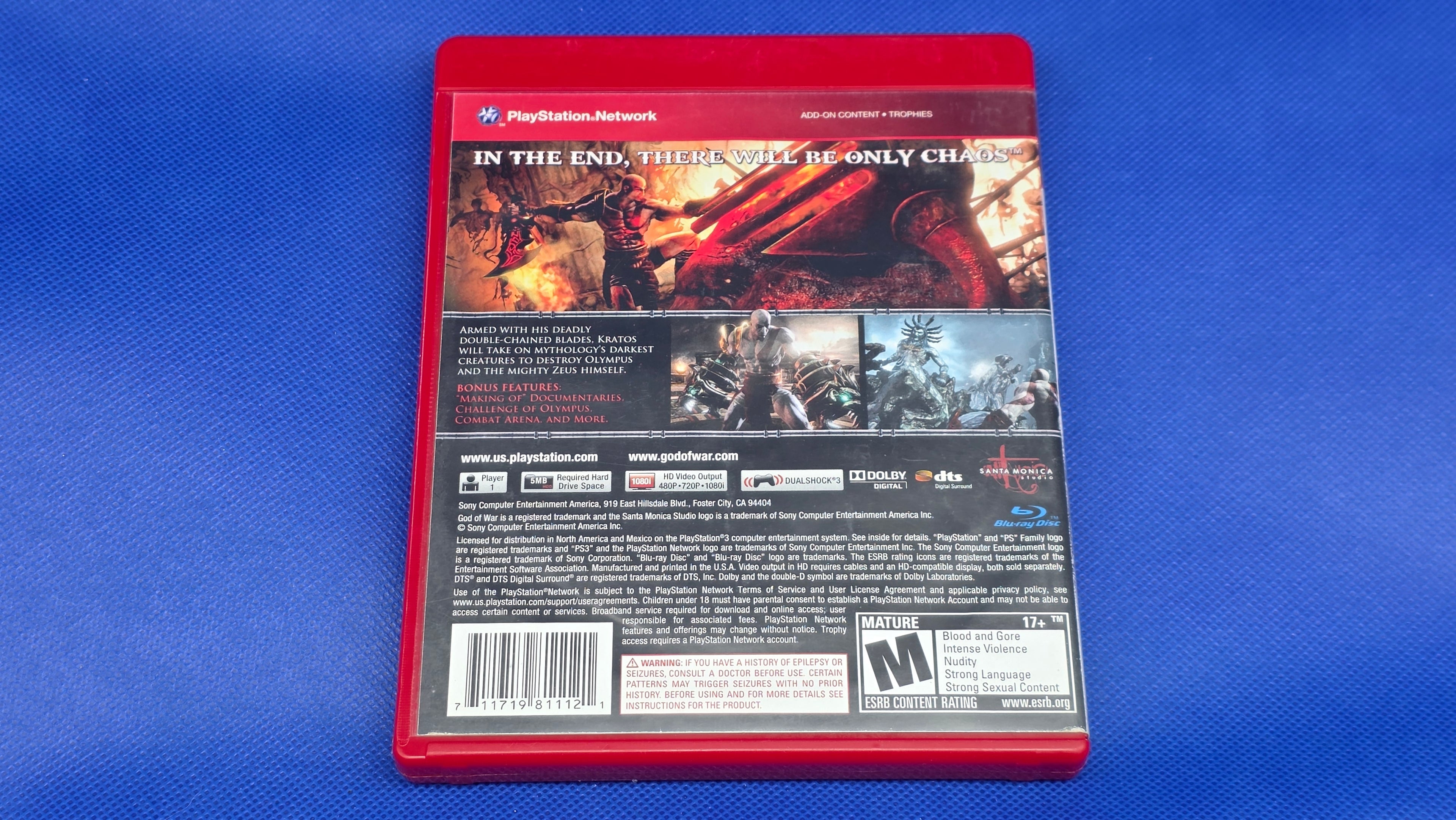 PS3  -  God of War 3  -  #851