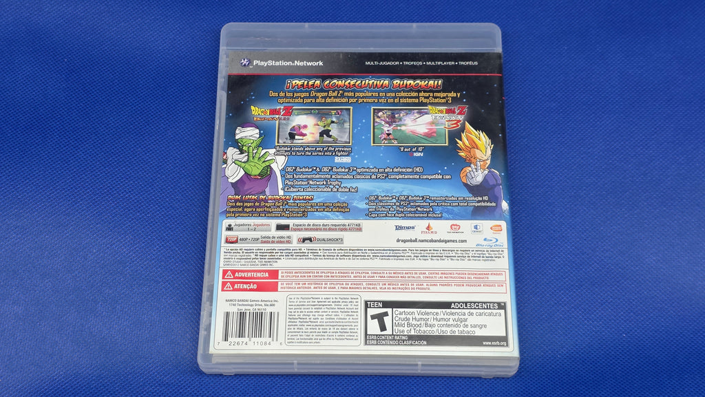 PS3  -  Dragonball Z Budokai HD Collection  -  #856