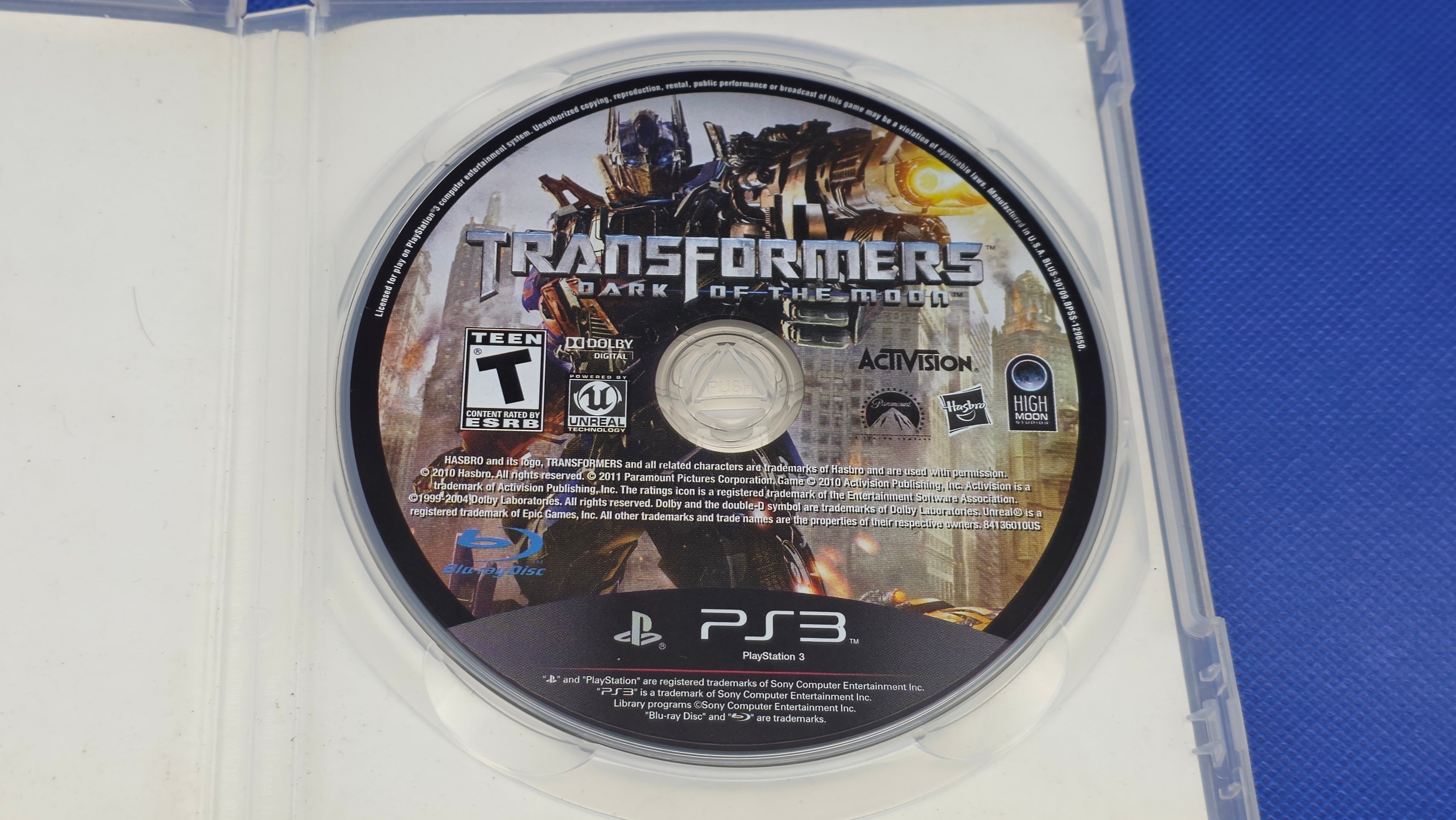 PS3  -  Transformers: Dark of the Moon  -  #858