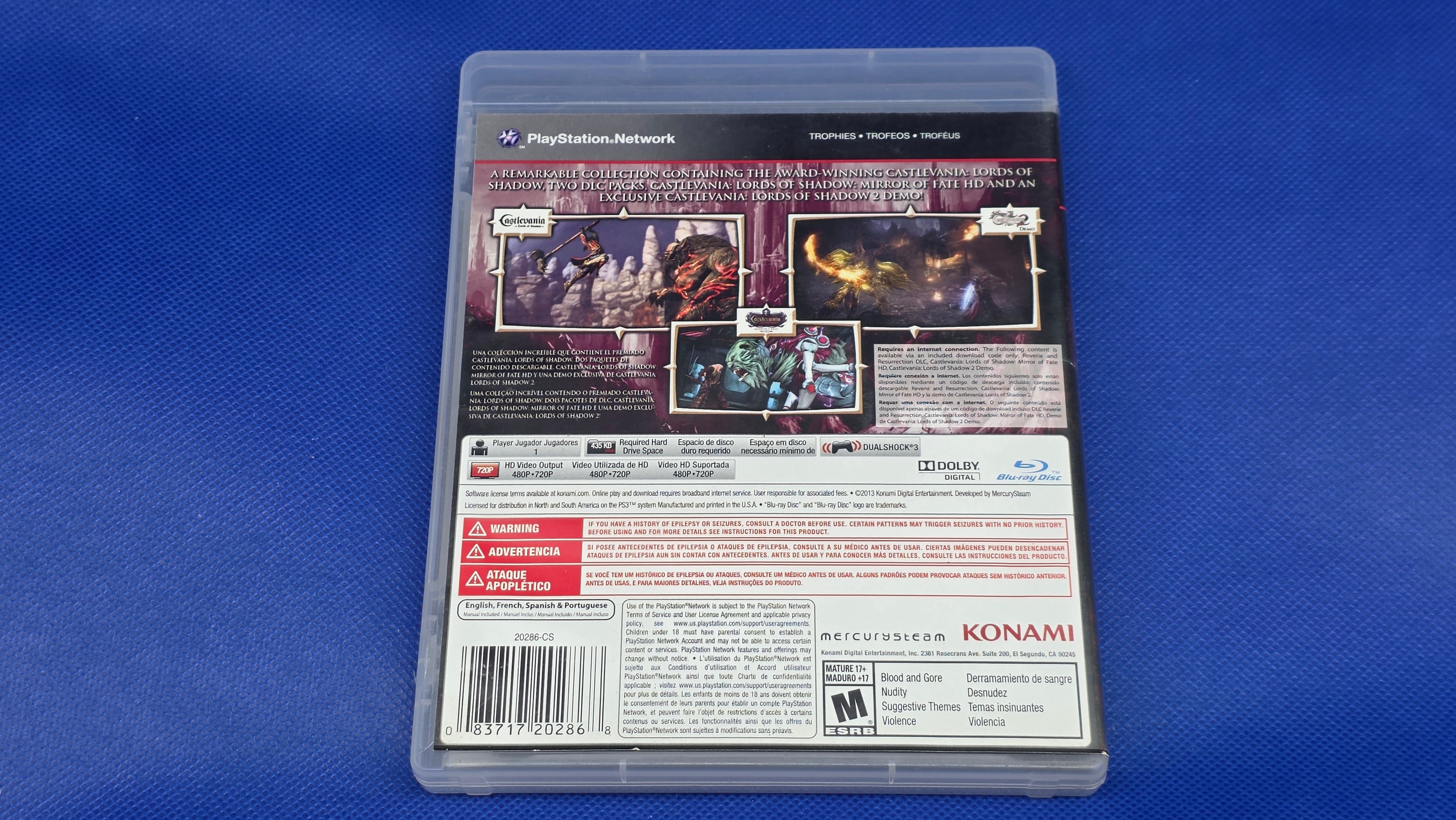 PS3  -  Castlevania Lords of Shadow Collections  -  #860