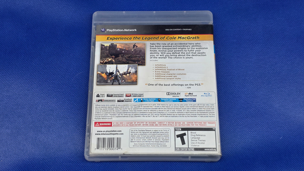 PS3  -  Infamous Collection  -  #861