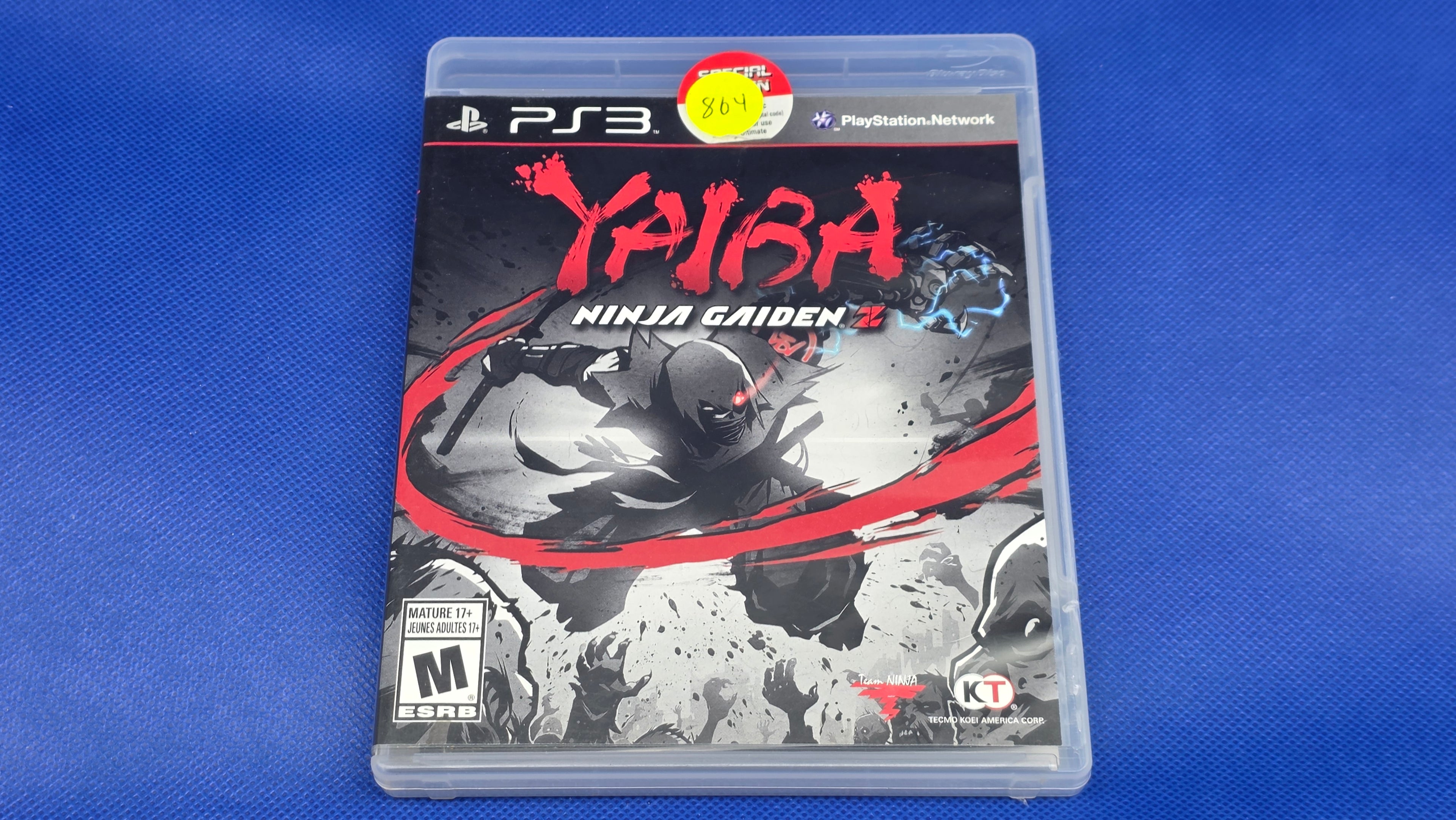 PS3  -  Yaiba Ninja Gaiden Z  -  #864